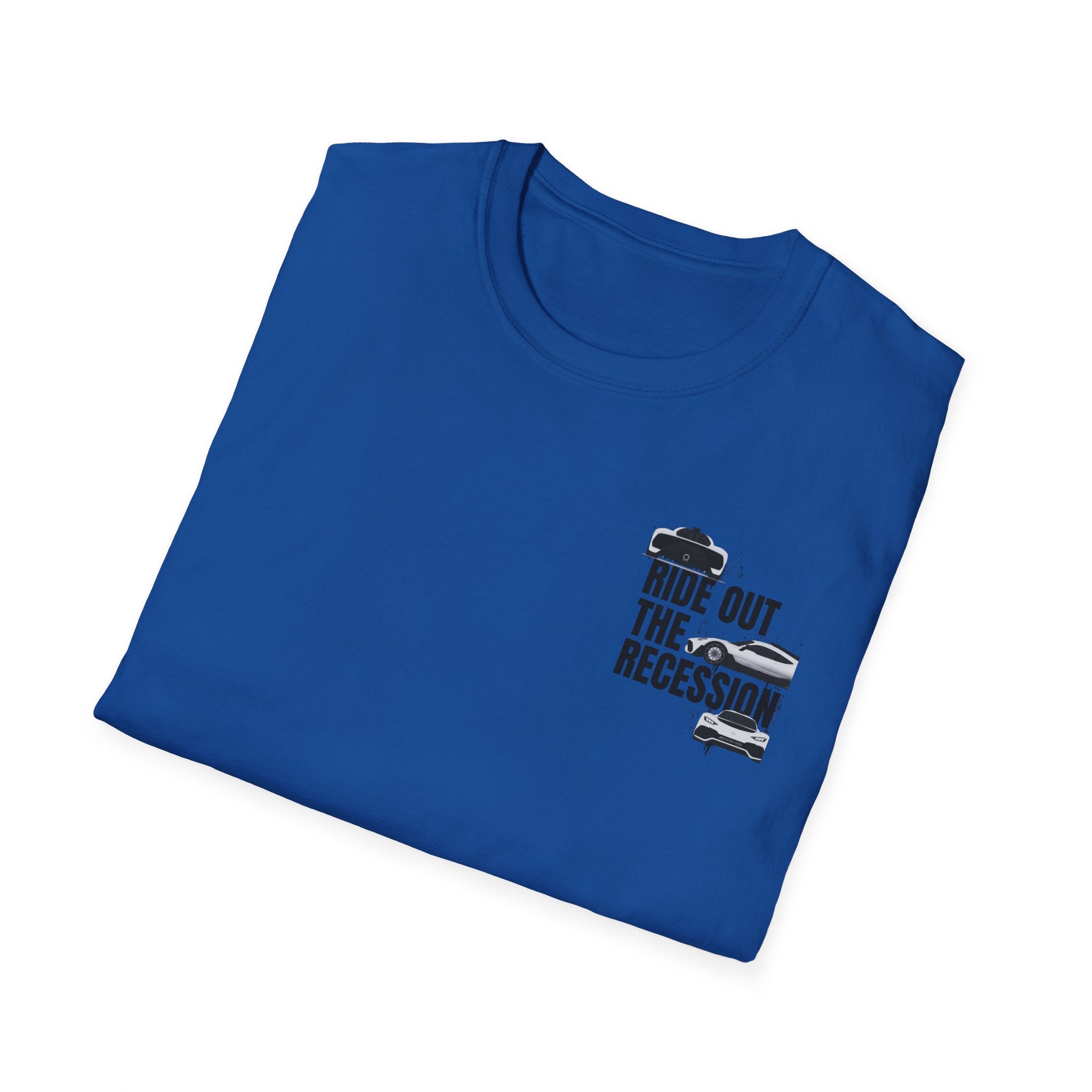 RIDE OUT THE RECESSION RACING TEE