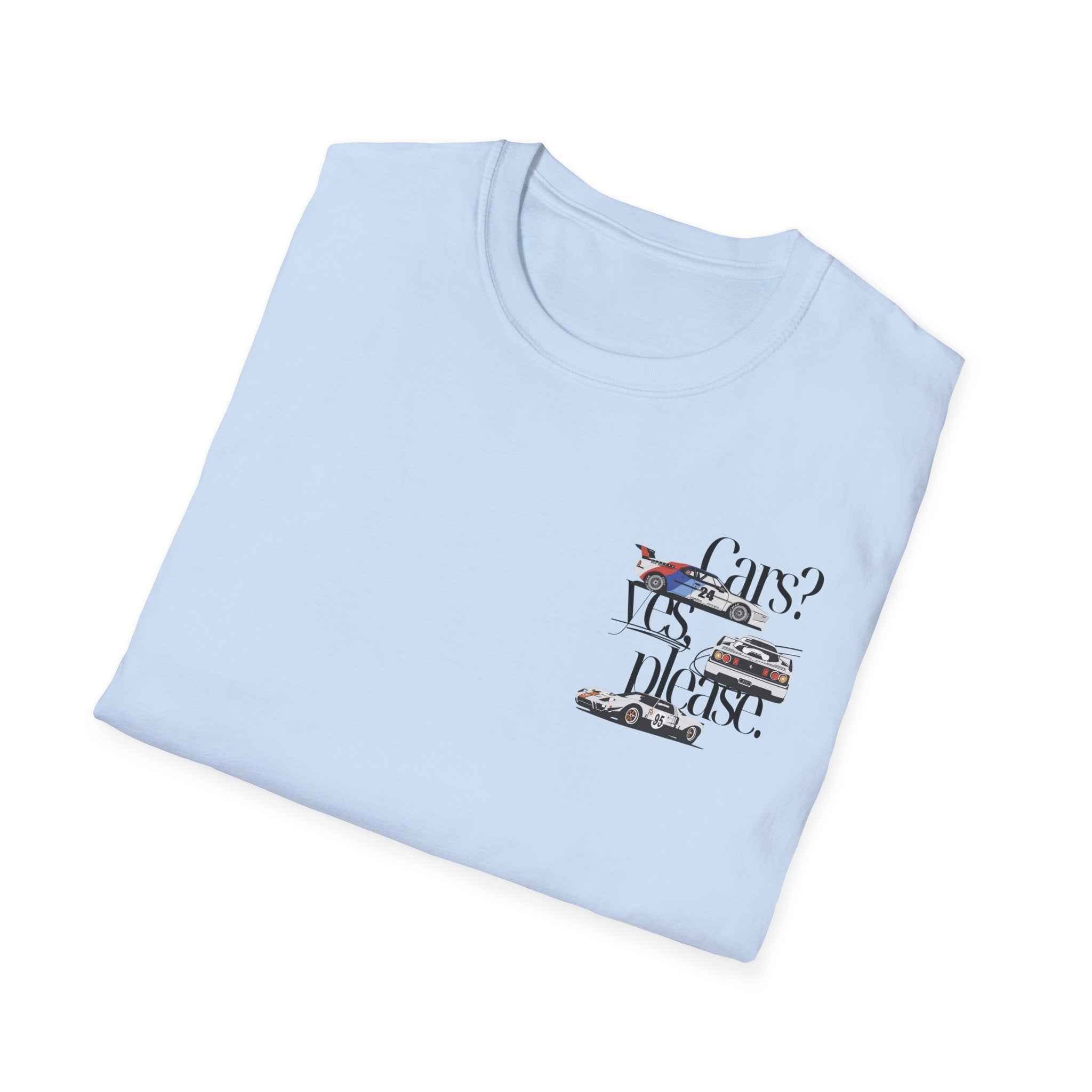 CARS - YES - PLEASE - RACING TEE