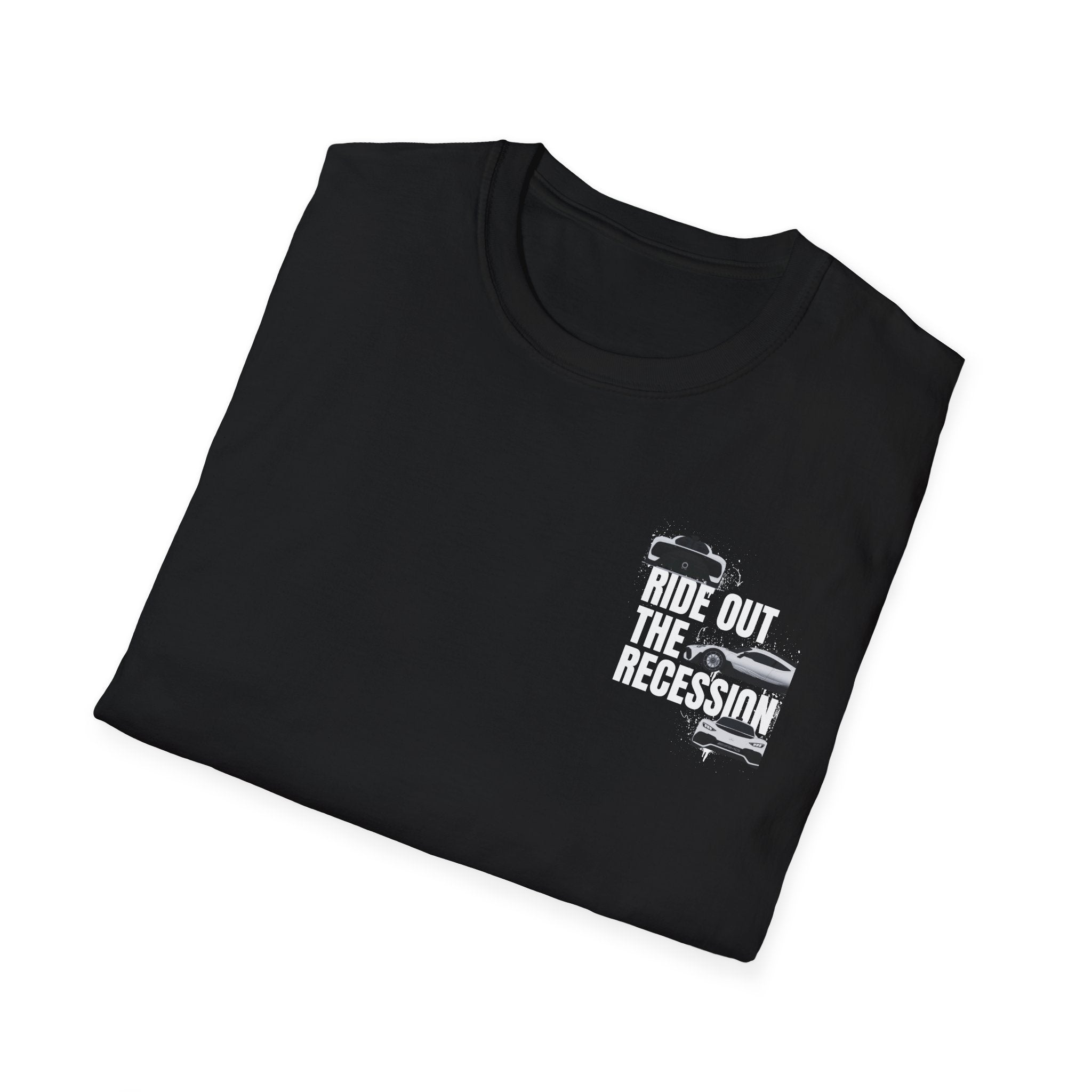RIDE OUT THE RECESSION RACING TEE