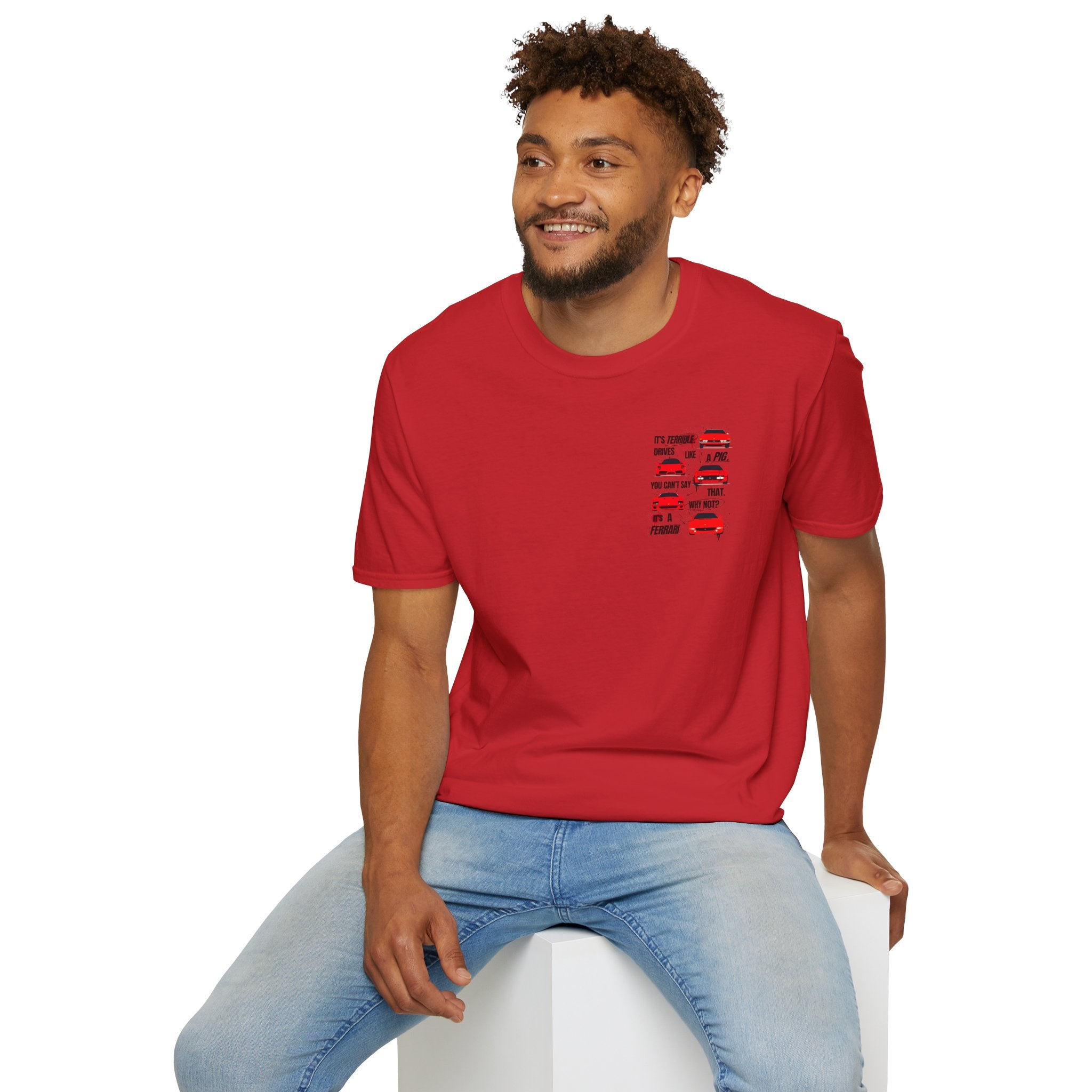 DRIVES LIKE A PIG RACING TEE