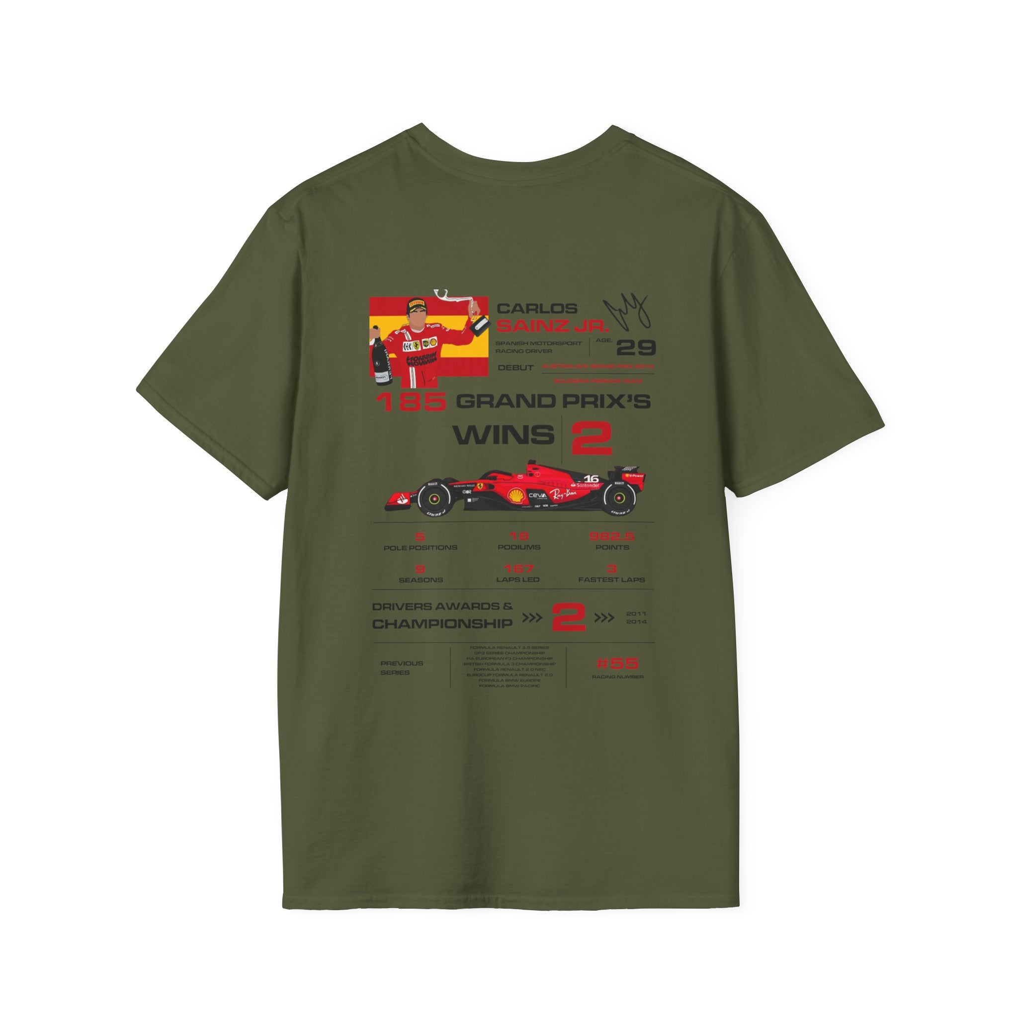CARLOS SAINZ FORMULA ONE TEE