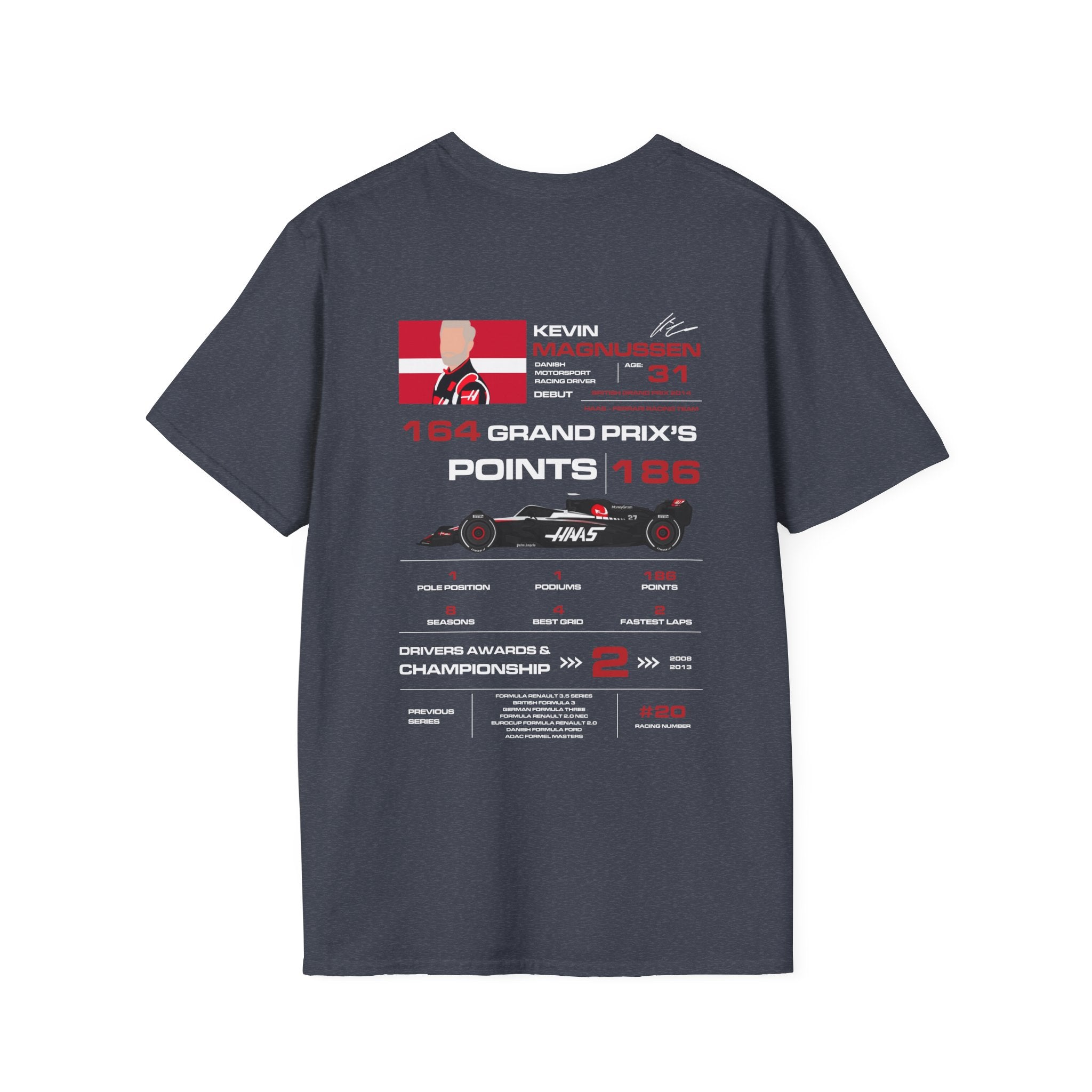 KEVIN MAGNUSSEN FORMULA ONE TEE