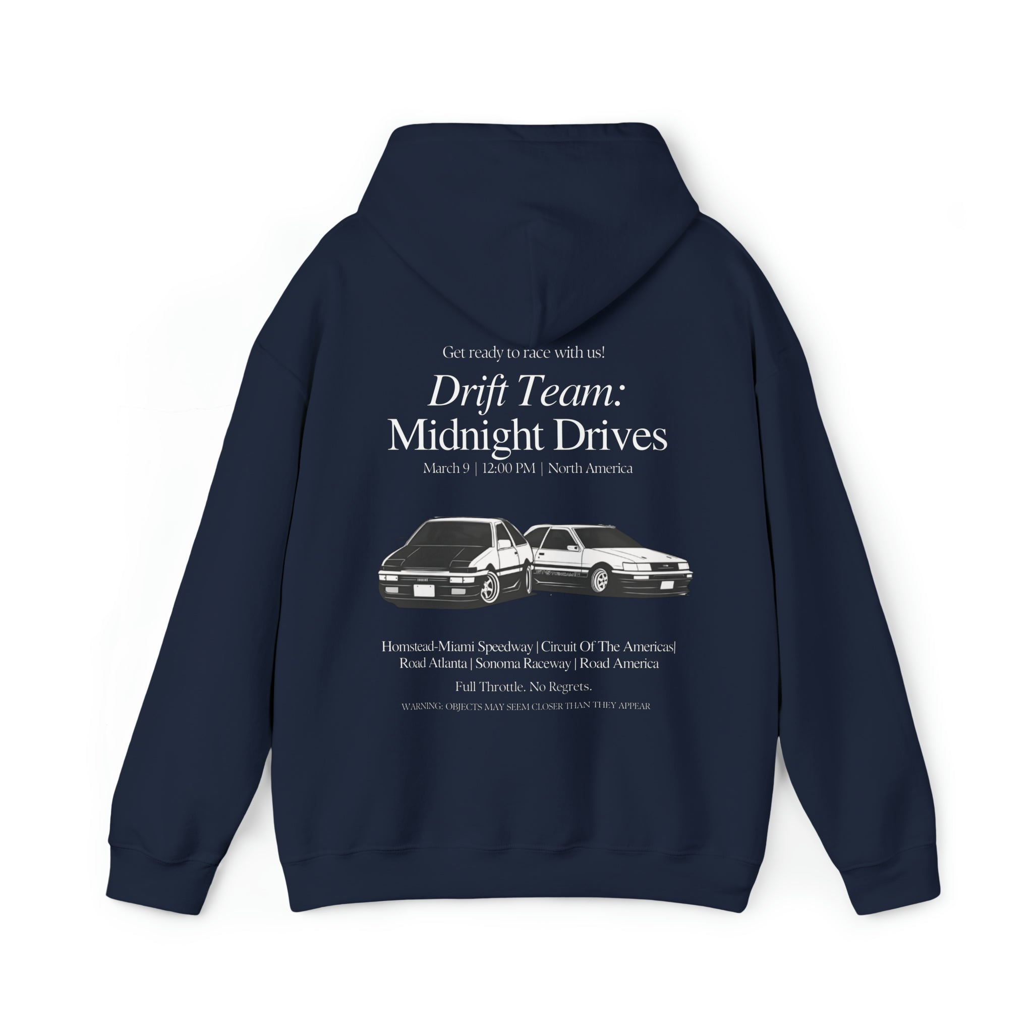 DRIFT TEAM: MIDNIGHT DRIVE HOODIE