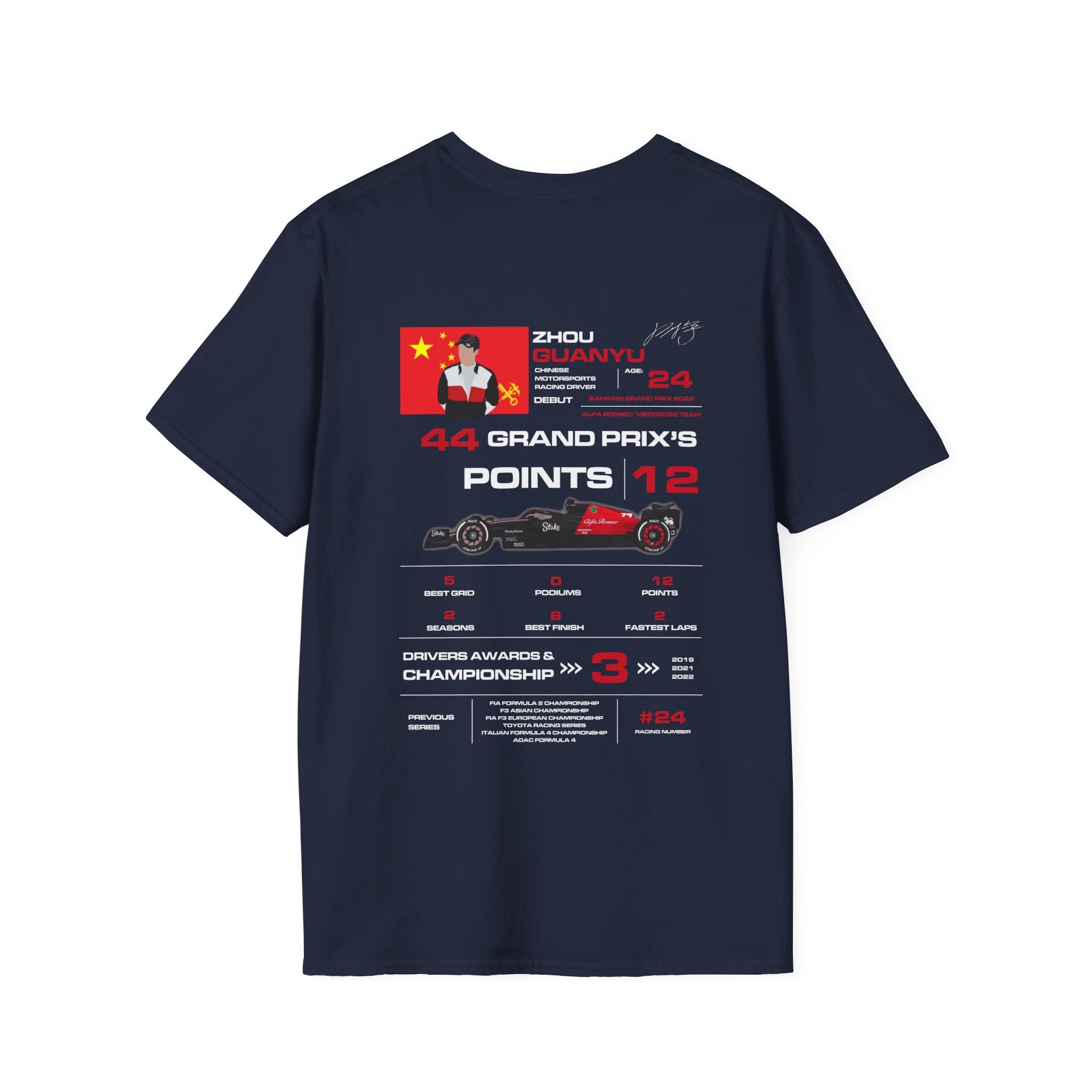 ZHOU GUANYU FORMULA ONE TEE