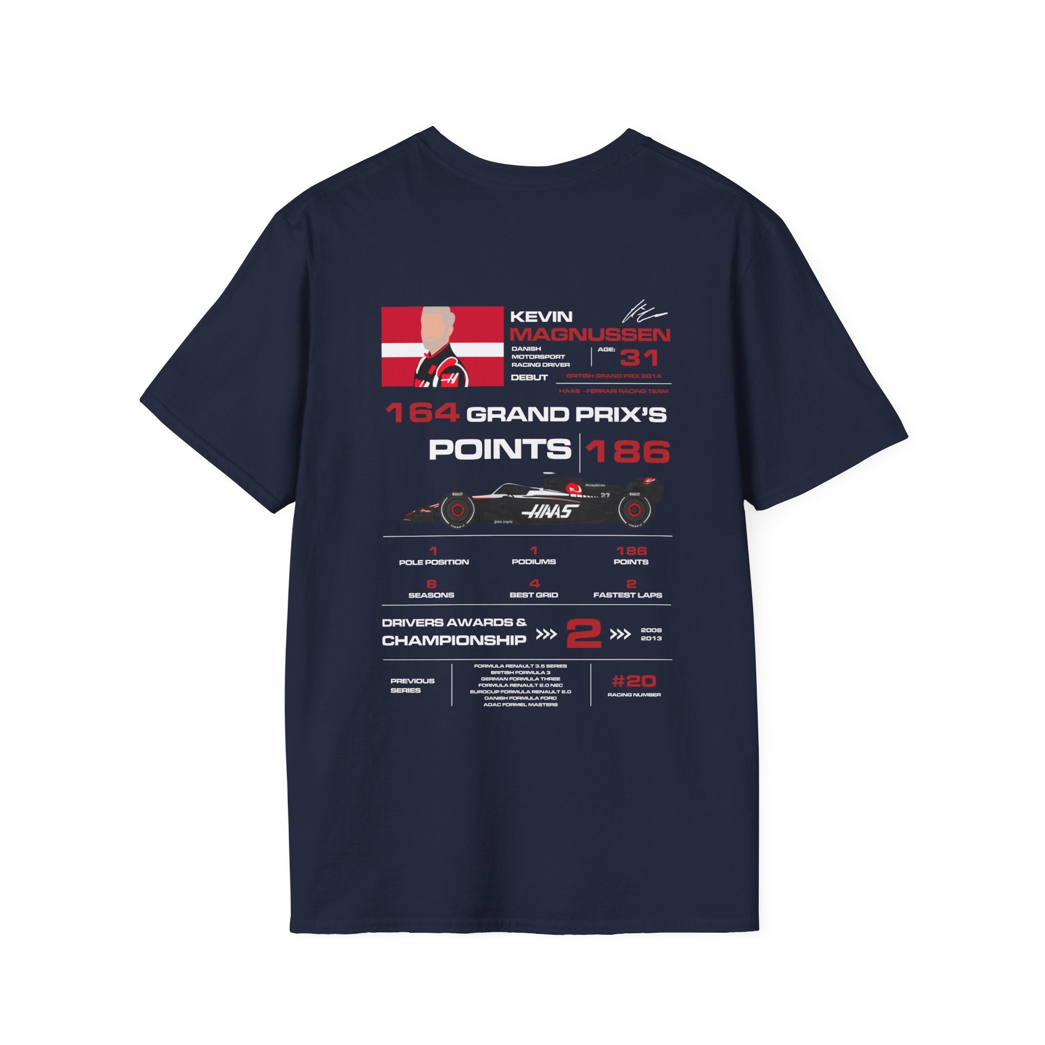 KEVIN MAGNUSSEN FORMULA ONE TEE