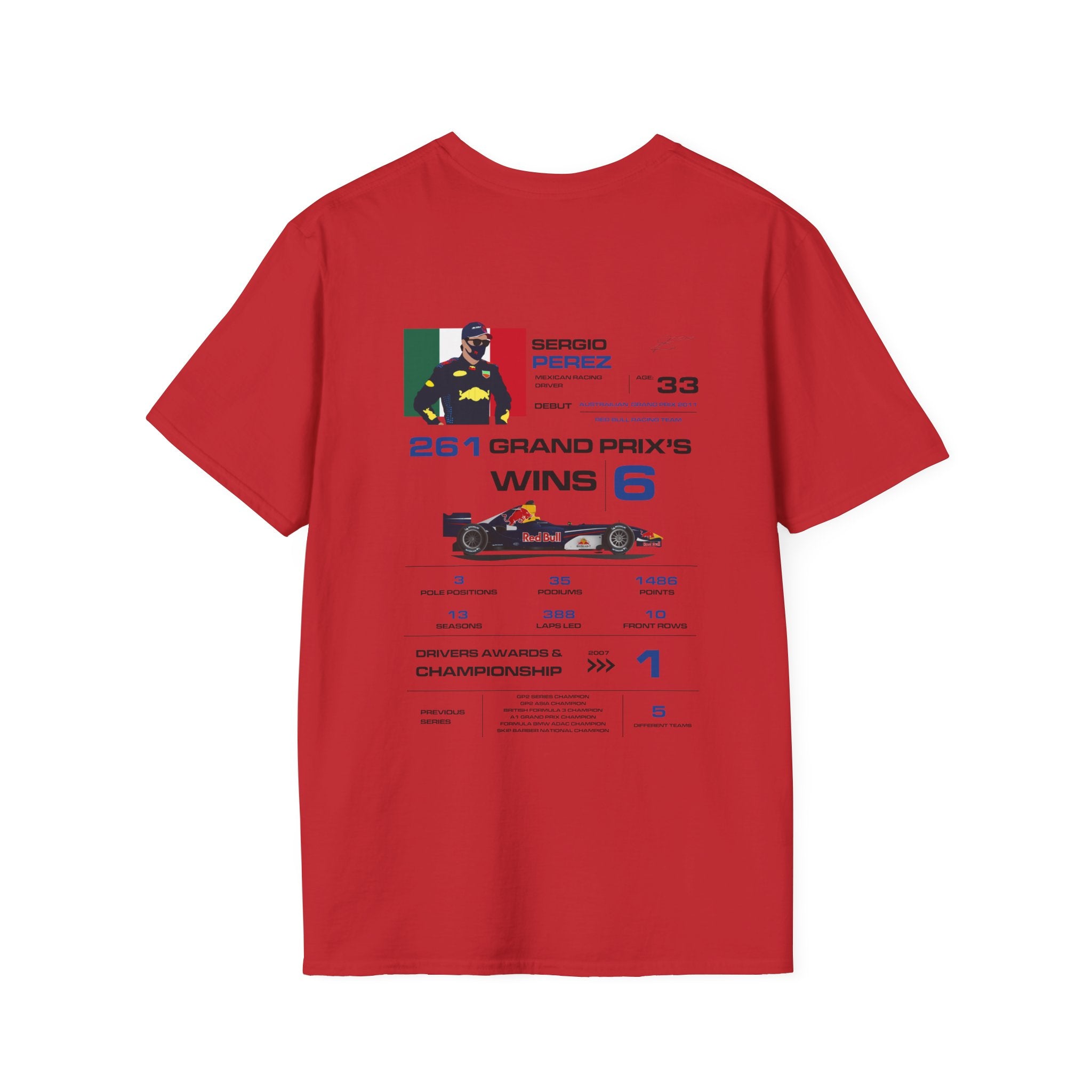 SERGIO PEREZ FORMULA ONE TEE