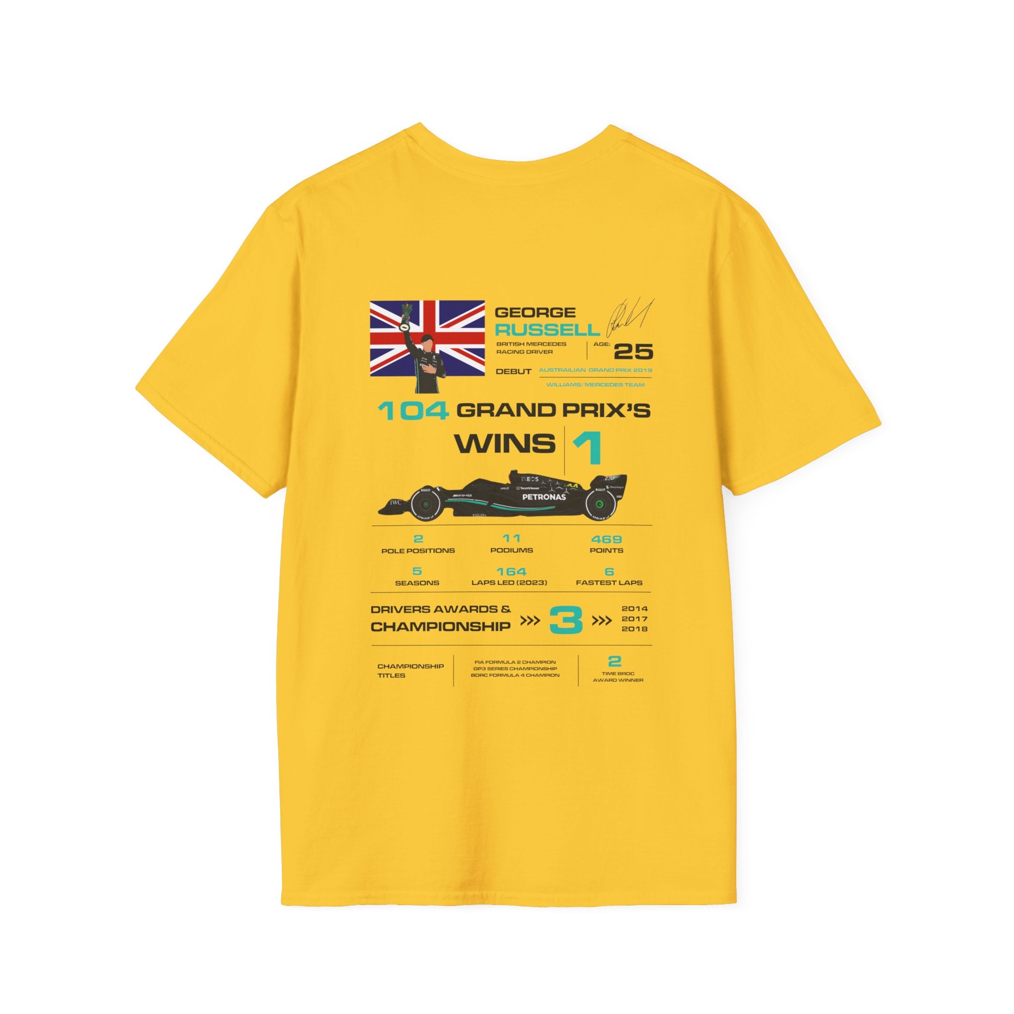 GEORGE RUSSELL FORMULA ONE TEE