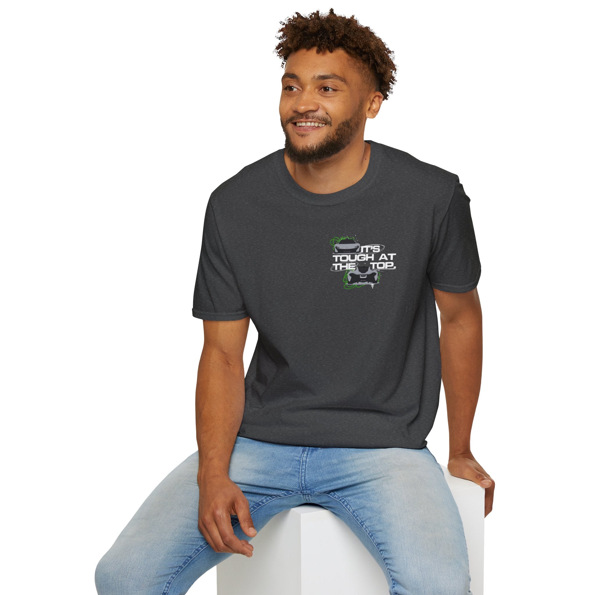 ITS TOUGH AT THE TOP RACING TEE