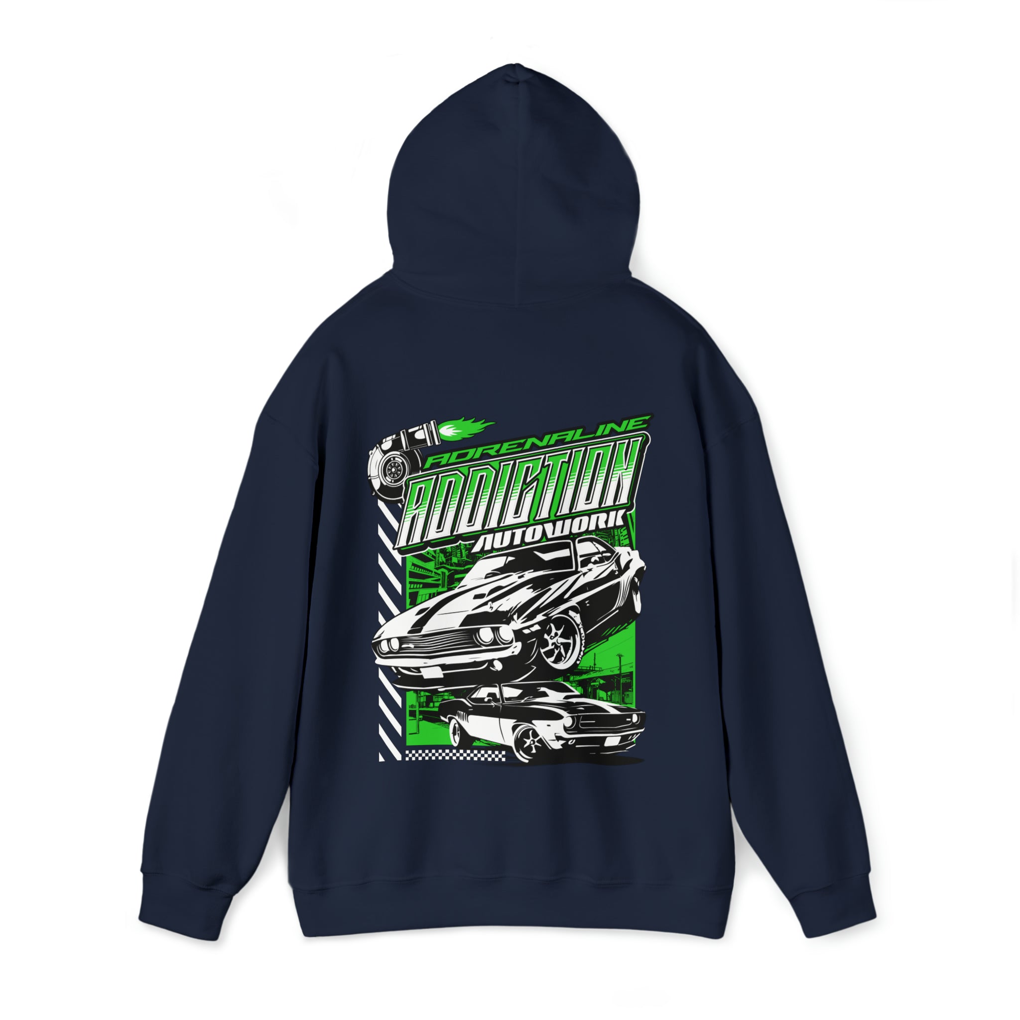 ADRENALINE ADDICTION AUTOWORK HOODIE