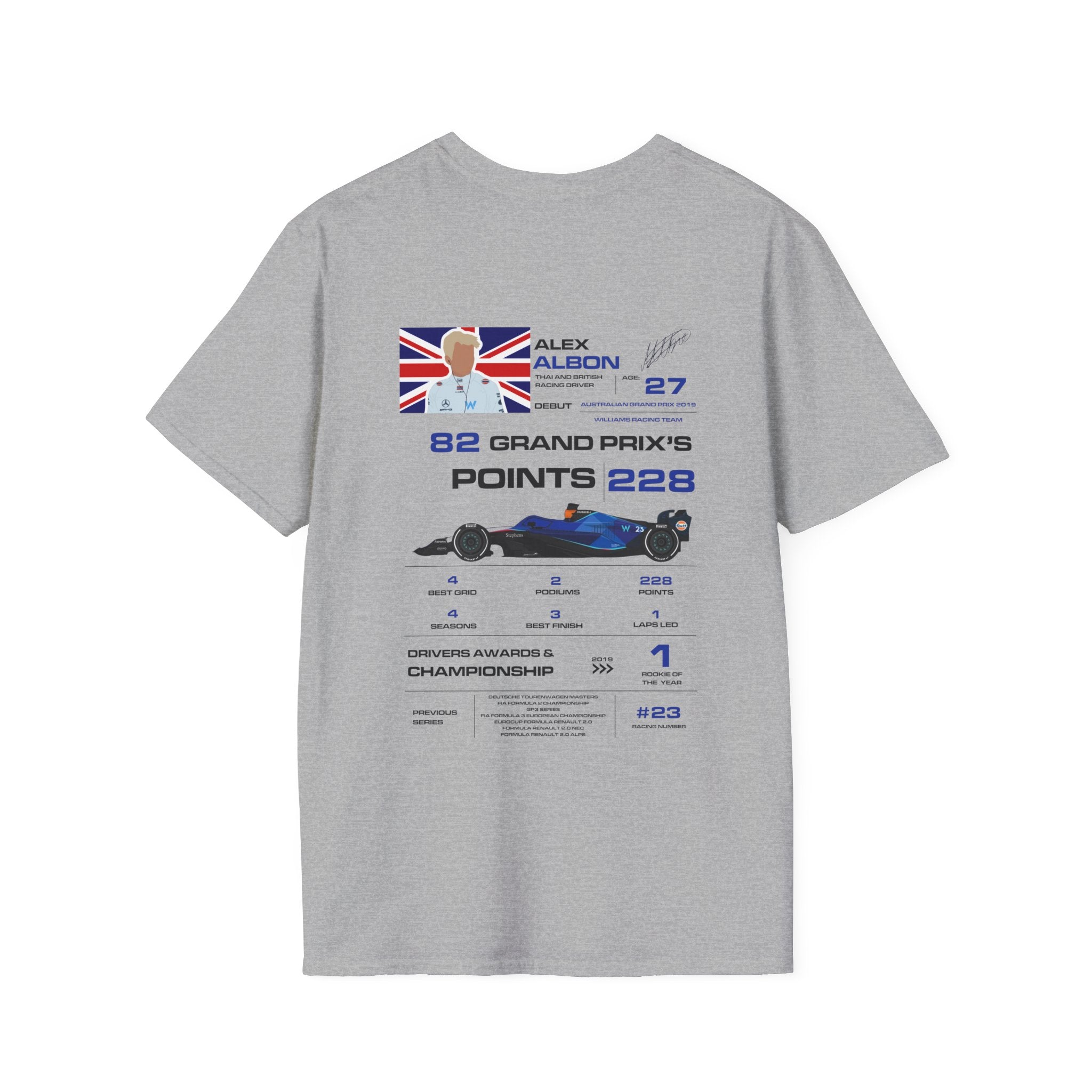 ALEX ALBON FORMULA ONE TEE