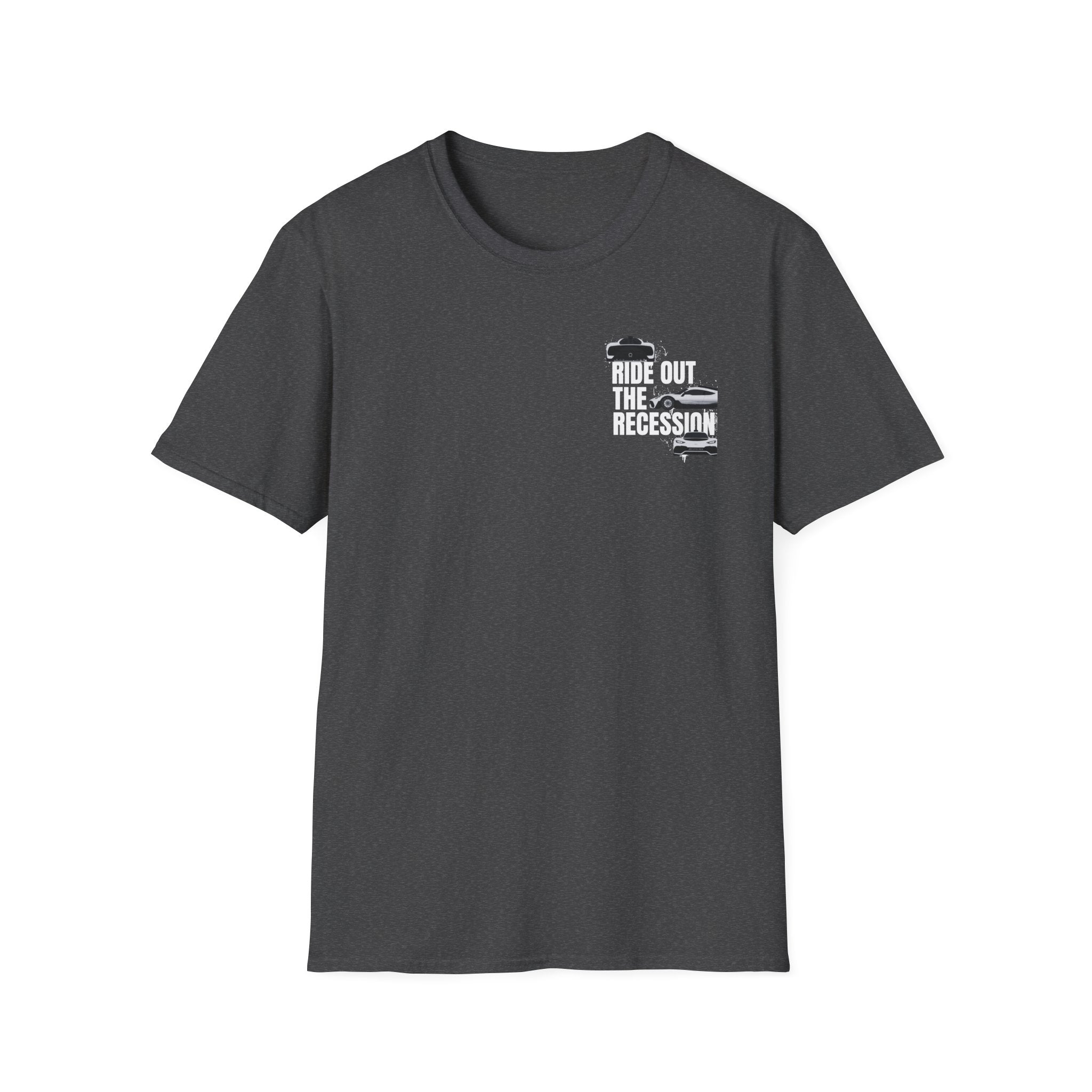 RIDE OUT THE RECESSION RACING TEE