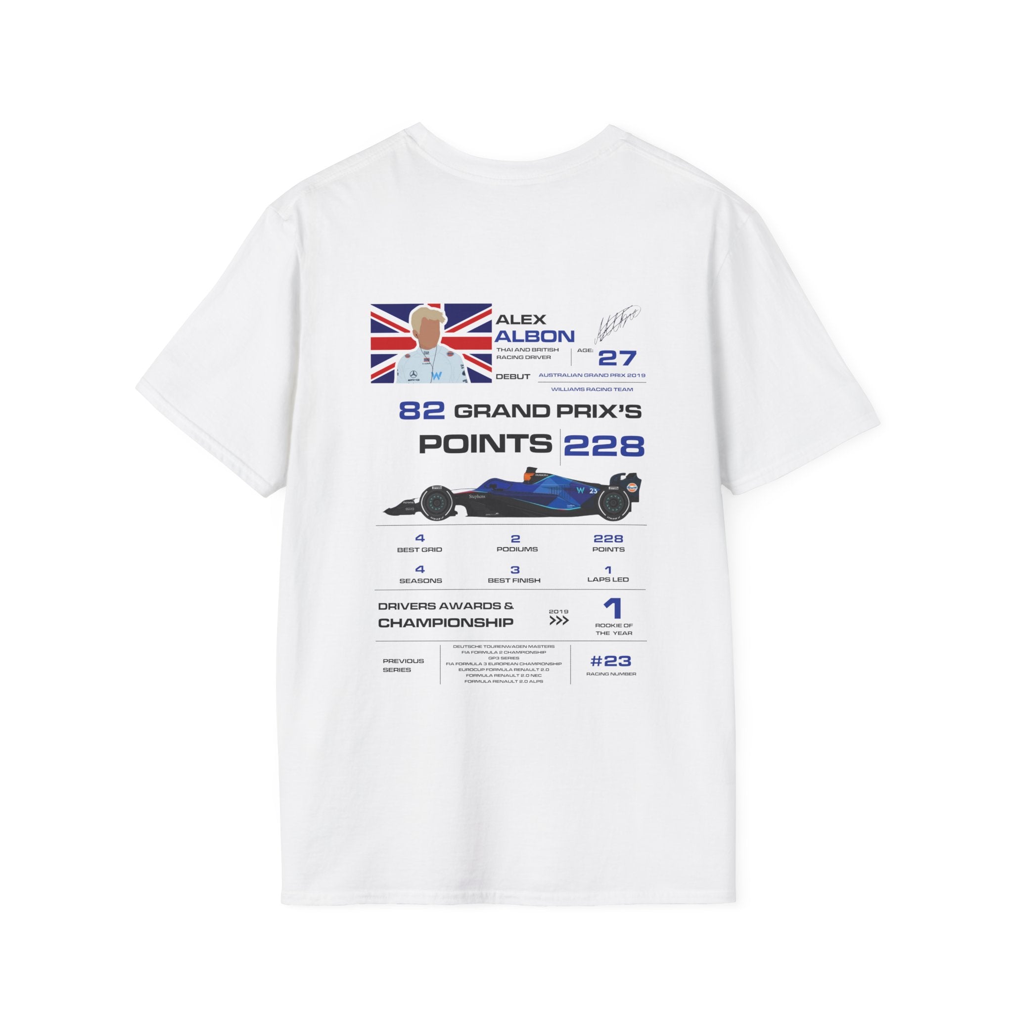 ALEX ALBON FORMULA ONE TEE