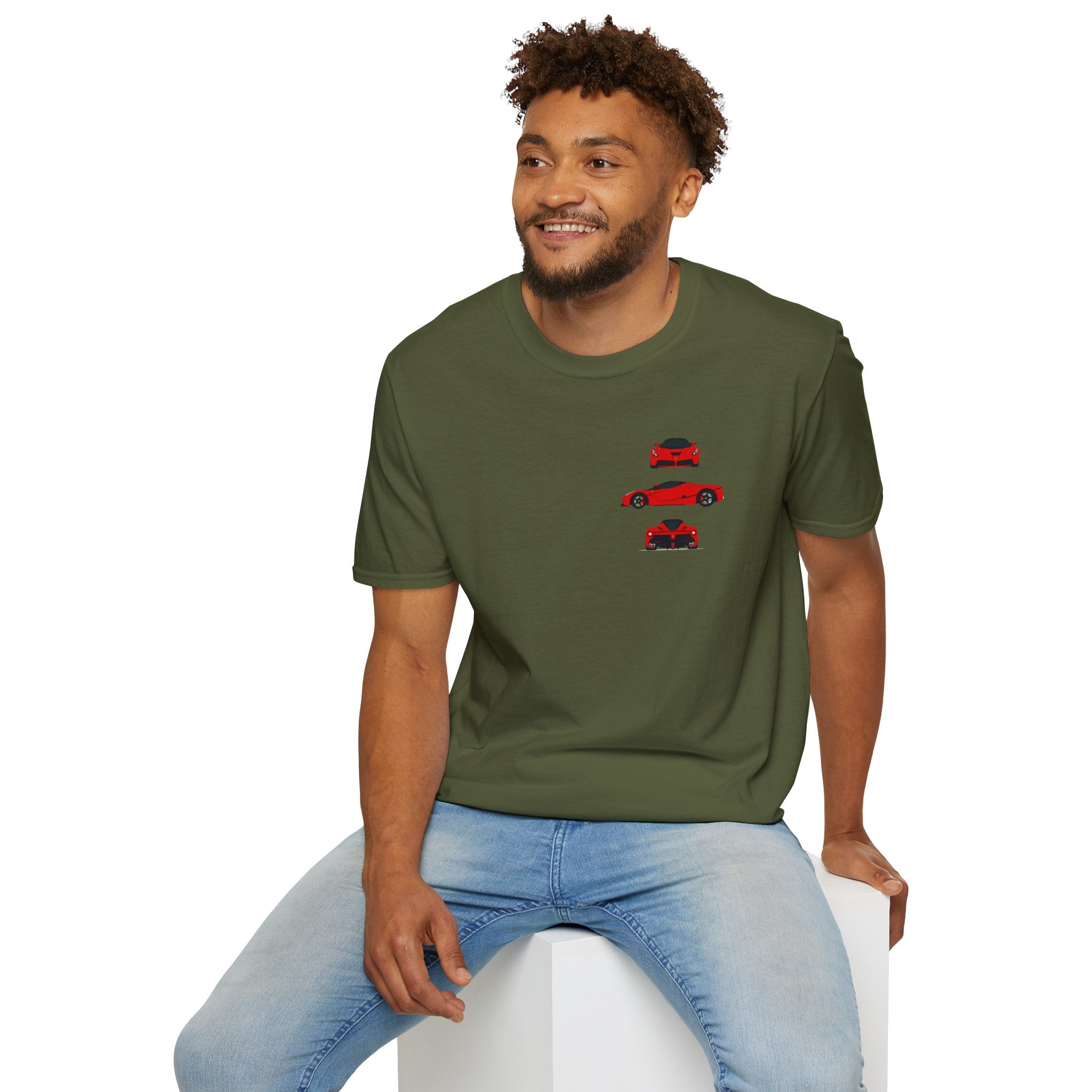 MEN LOVE CARS RACING TEE