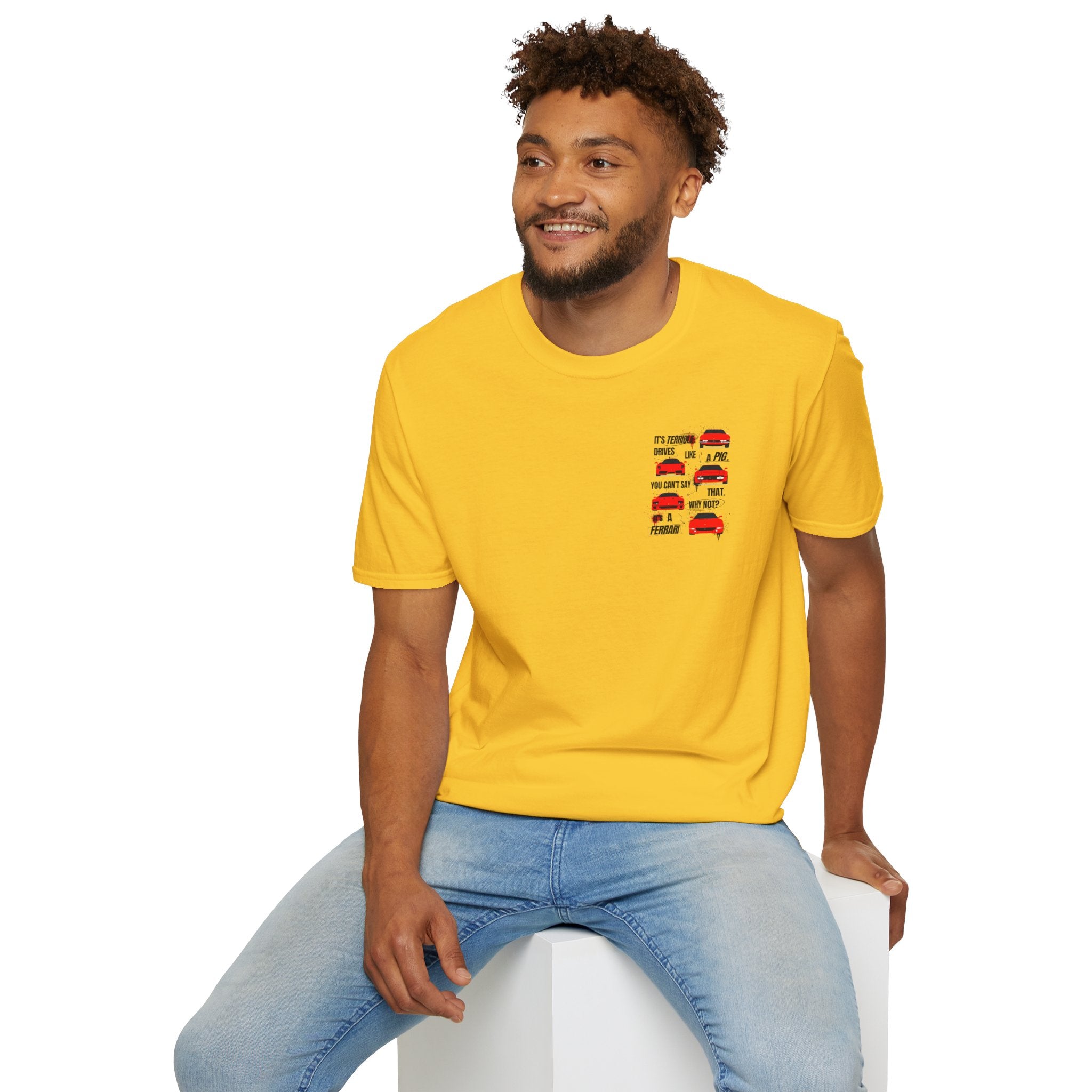 DRIVES LIKE A PIG RACING TEE
