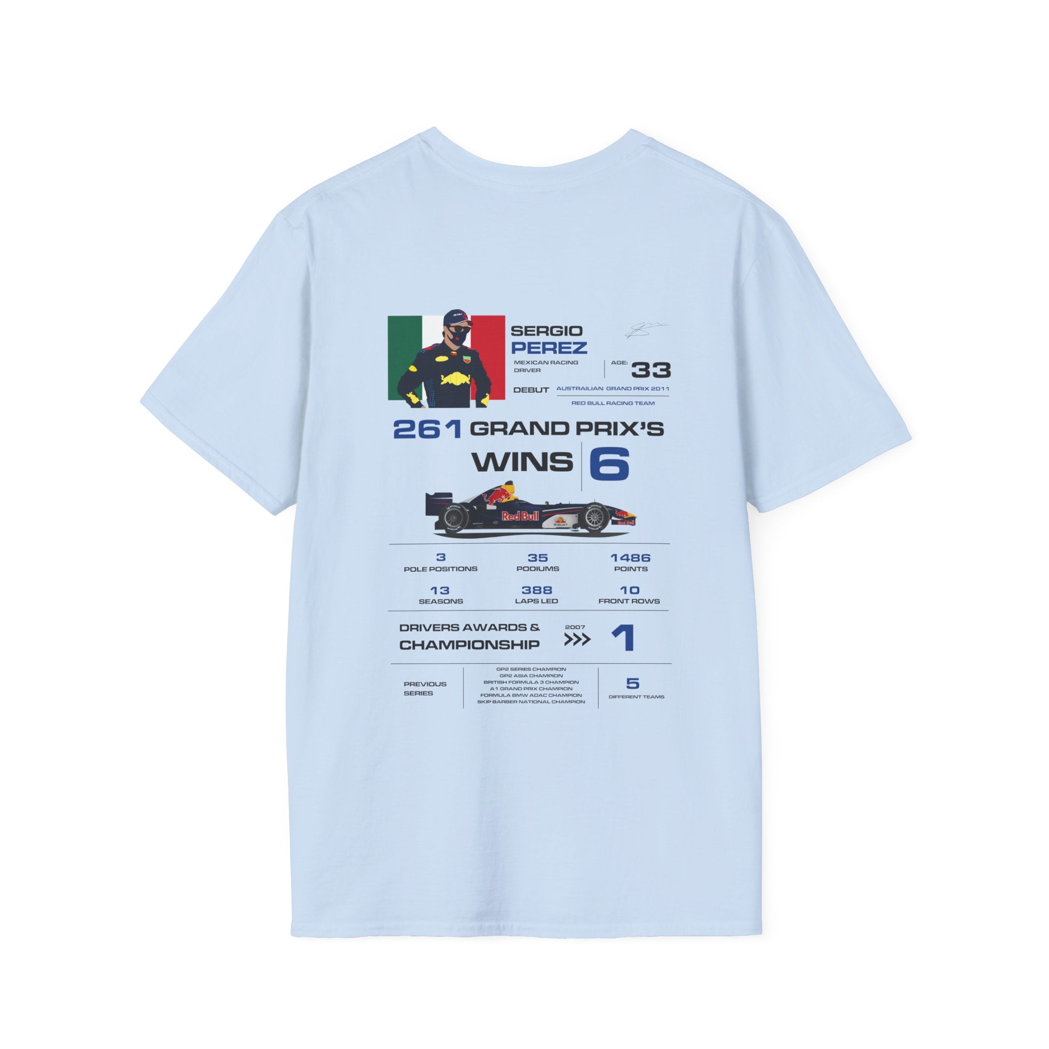 SERGIO PEREZ FORMULA ONE TEE