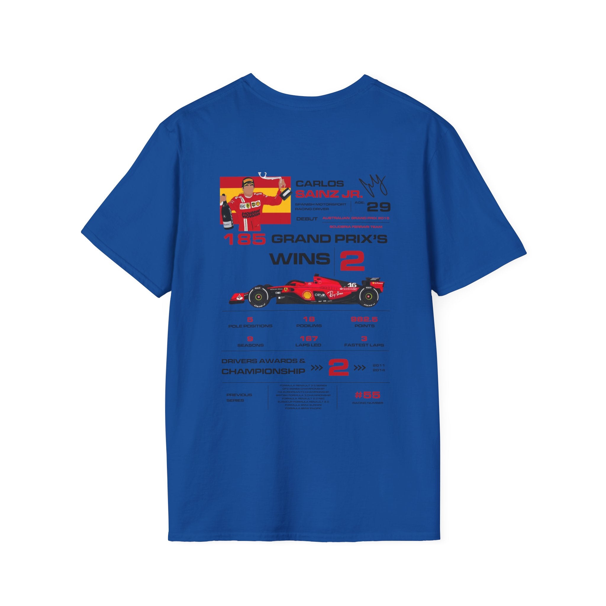 CARLOS SAINZ FORMULA ONE TEE