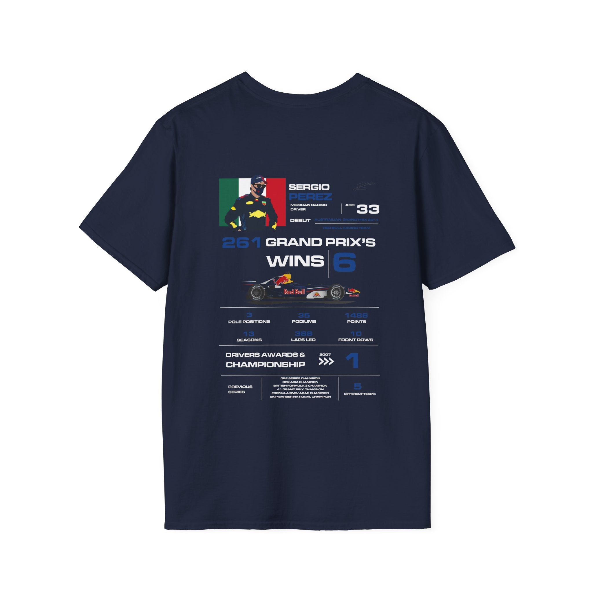 SERGIO PEREZ FORMULA ONE TEE