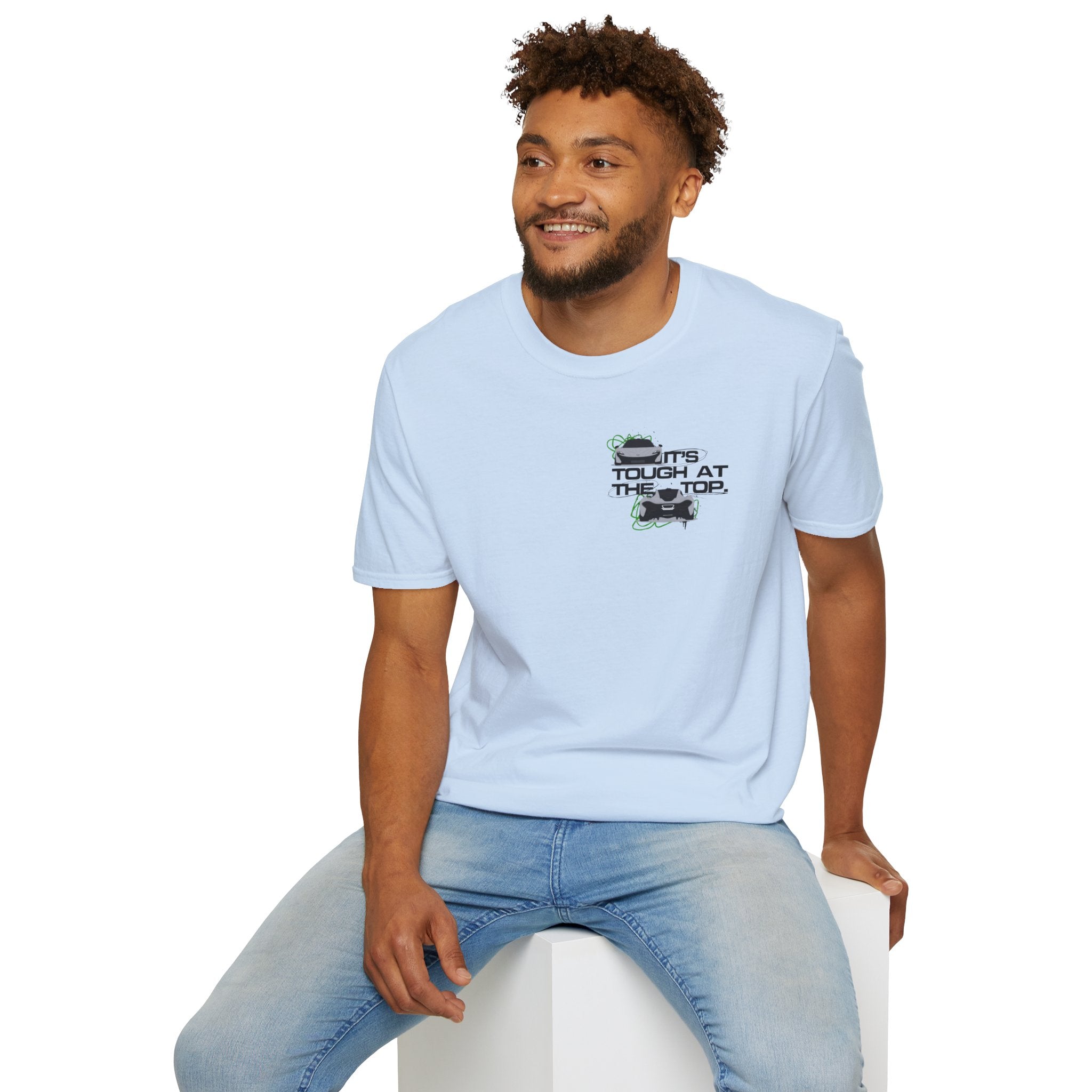 ITS TOUGH AT THE TOP RACING TEE