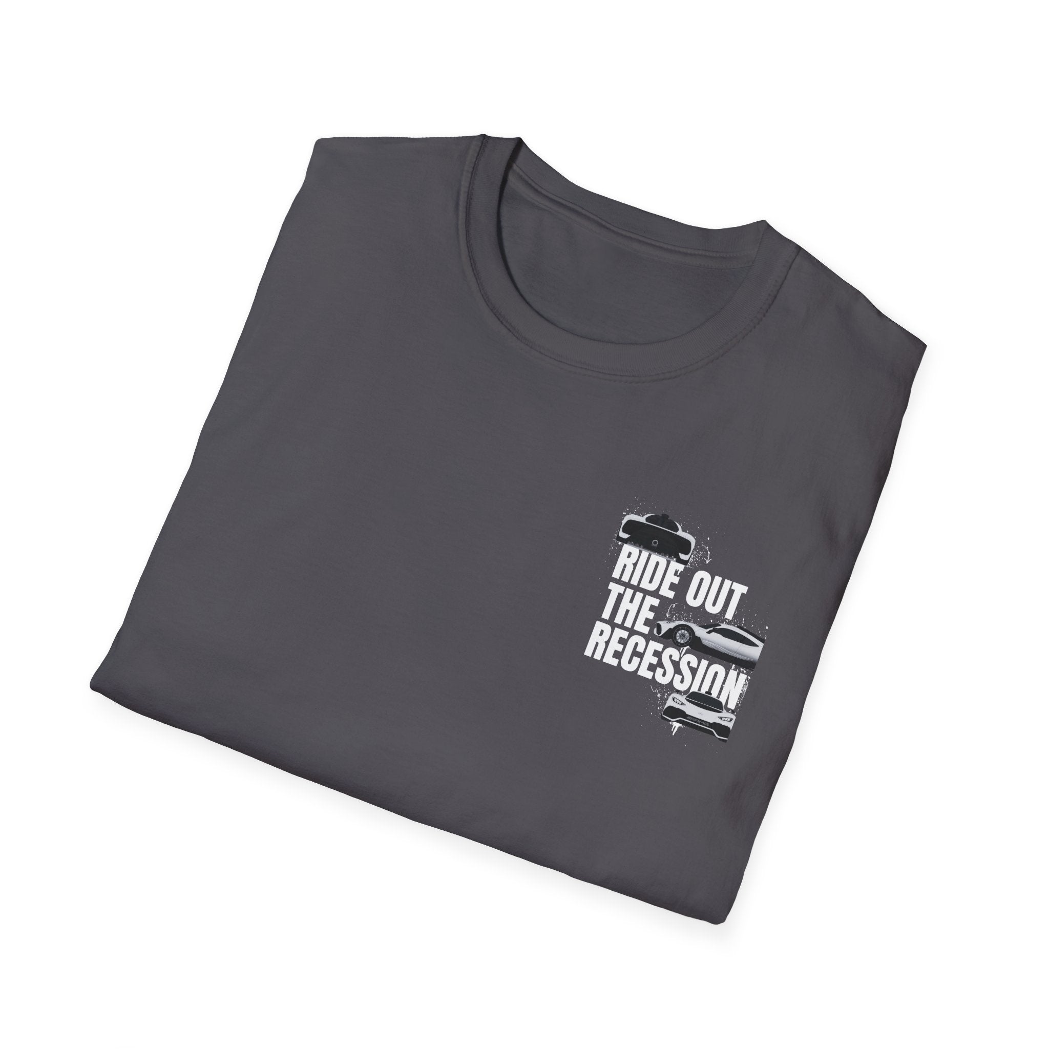 RIDE OUT THE RECESSION RACING TEE