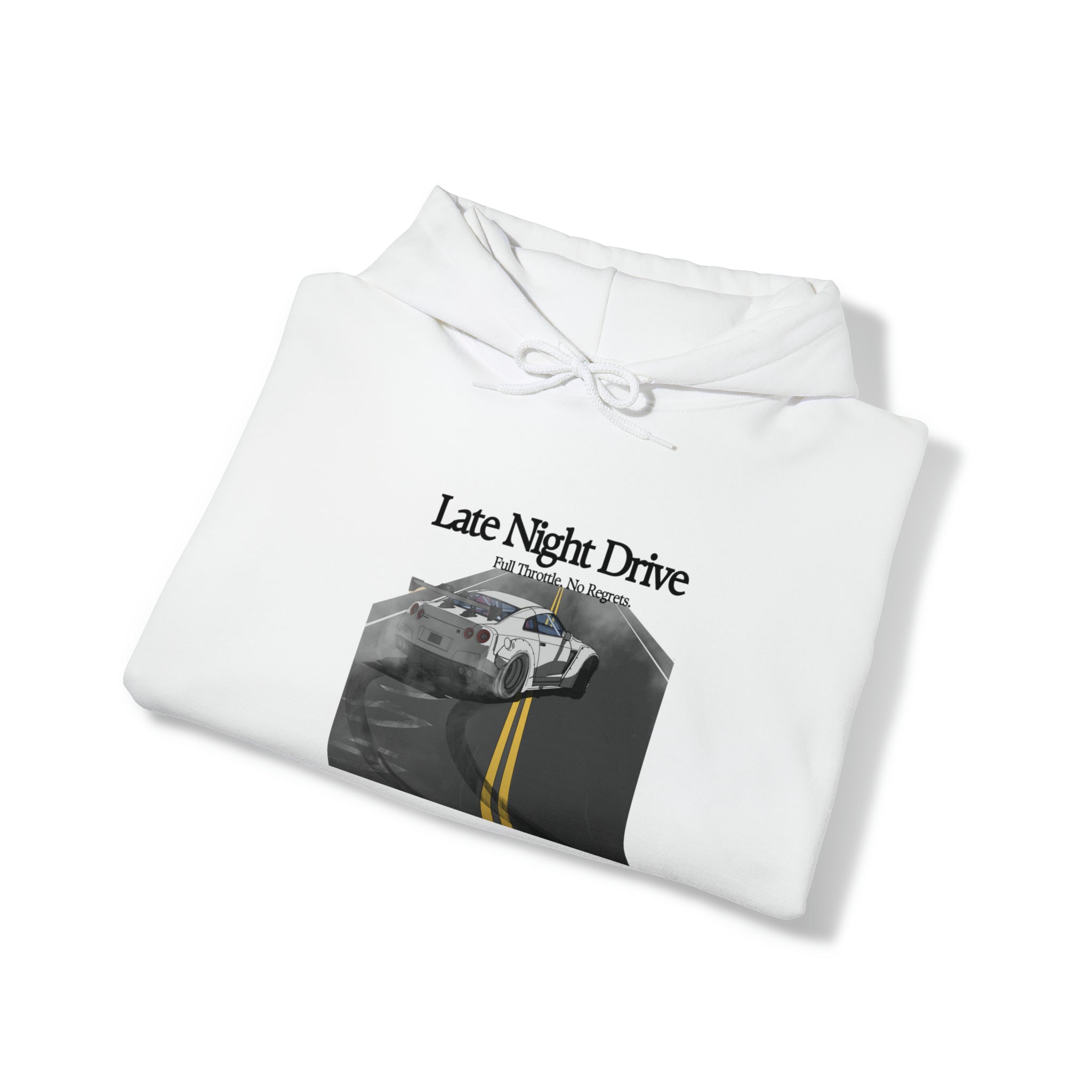 LATE NIGHT DRIVE DRIFTING HOODIE