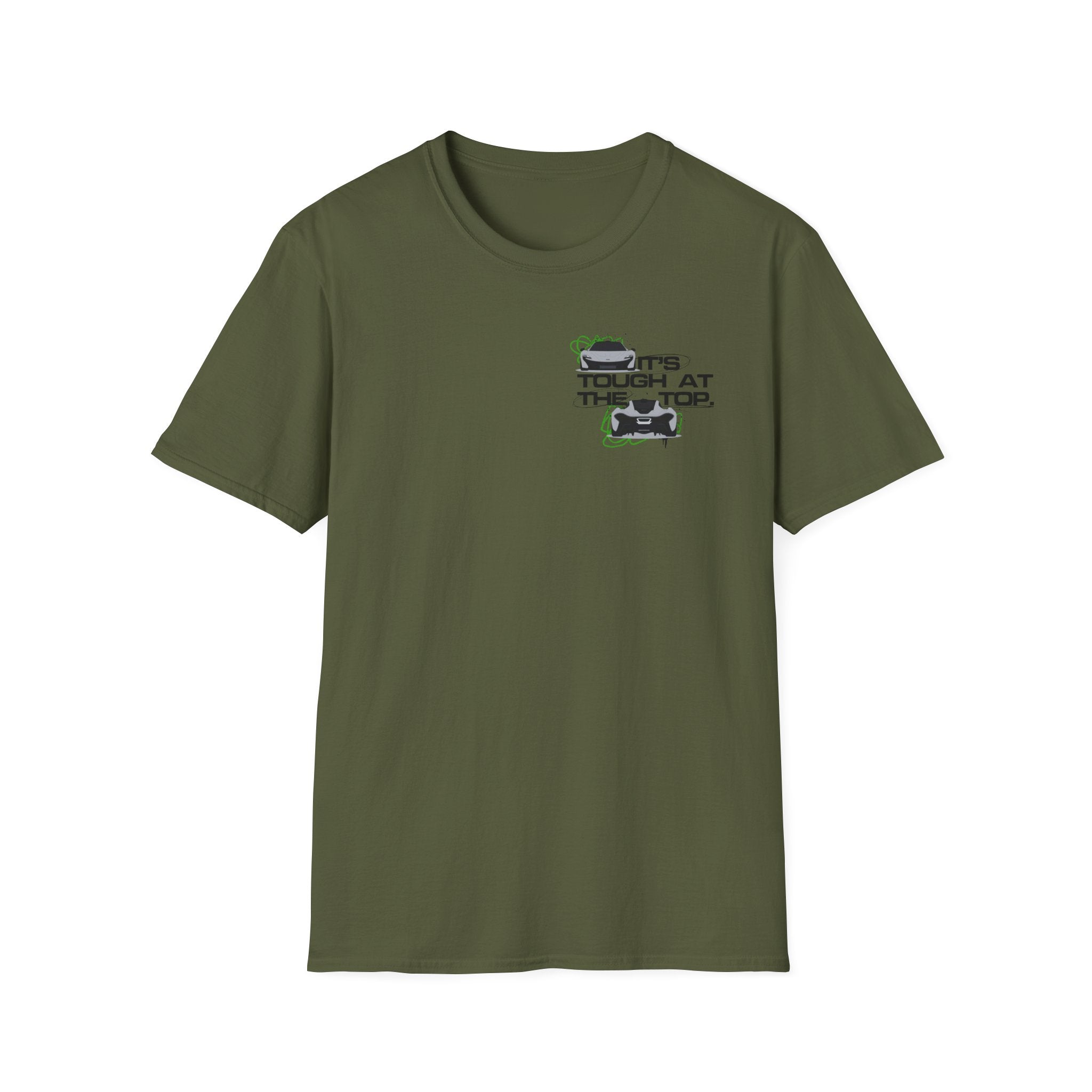 ITS TOUGH AT THE TOP RACING TEE