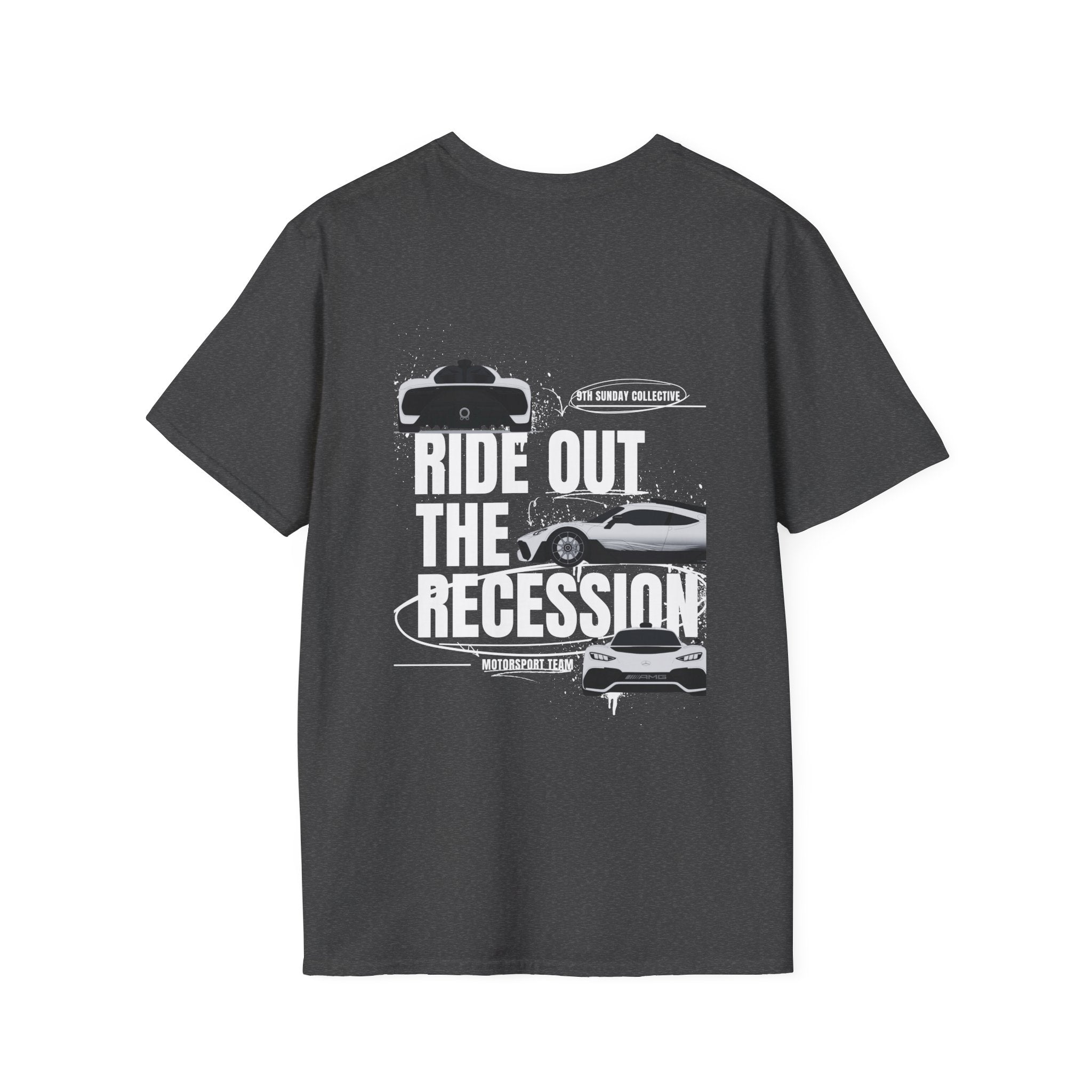 RIDE OUT THE RECESSION RACING TEE
