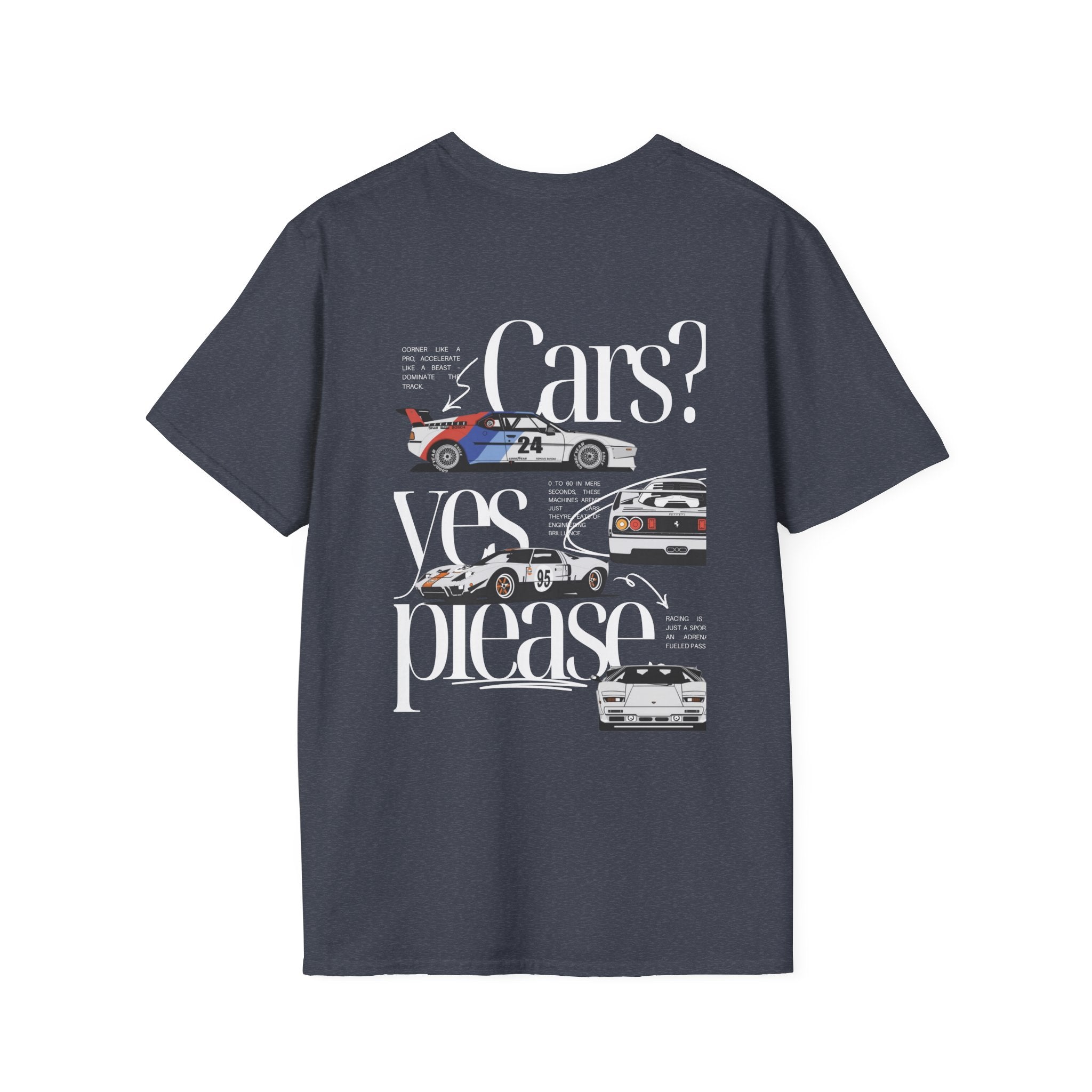 CARS - YES - PLEASE - RACING TEE