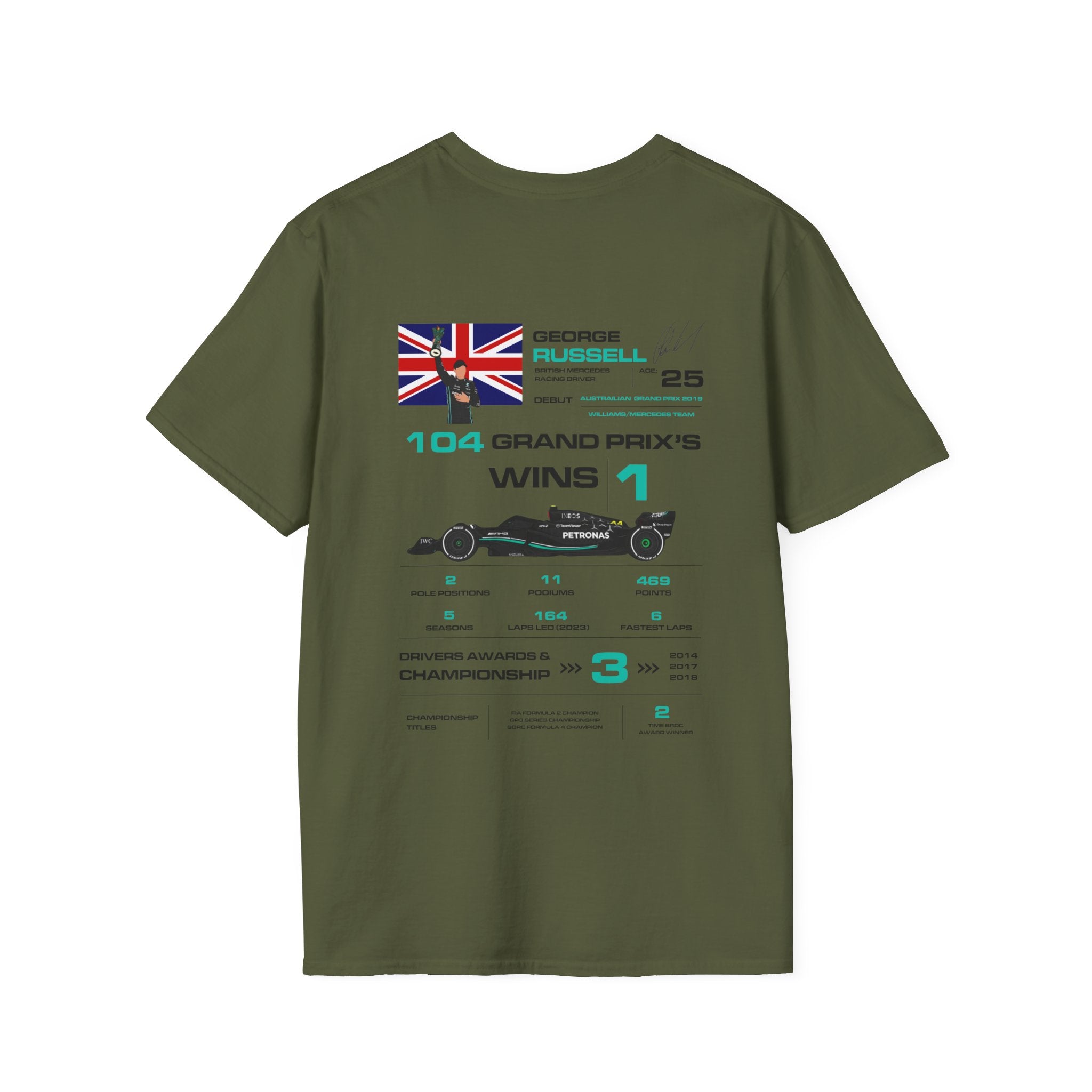 GEORGE RUSSELL FORMULA ONE TEE