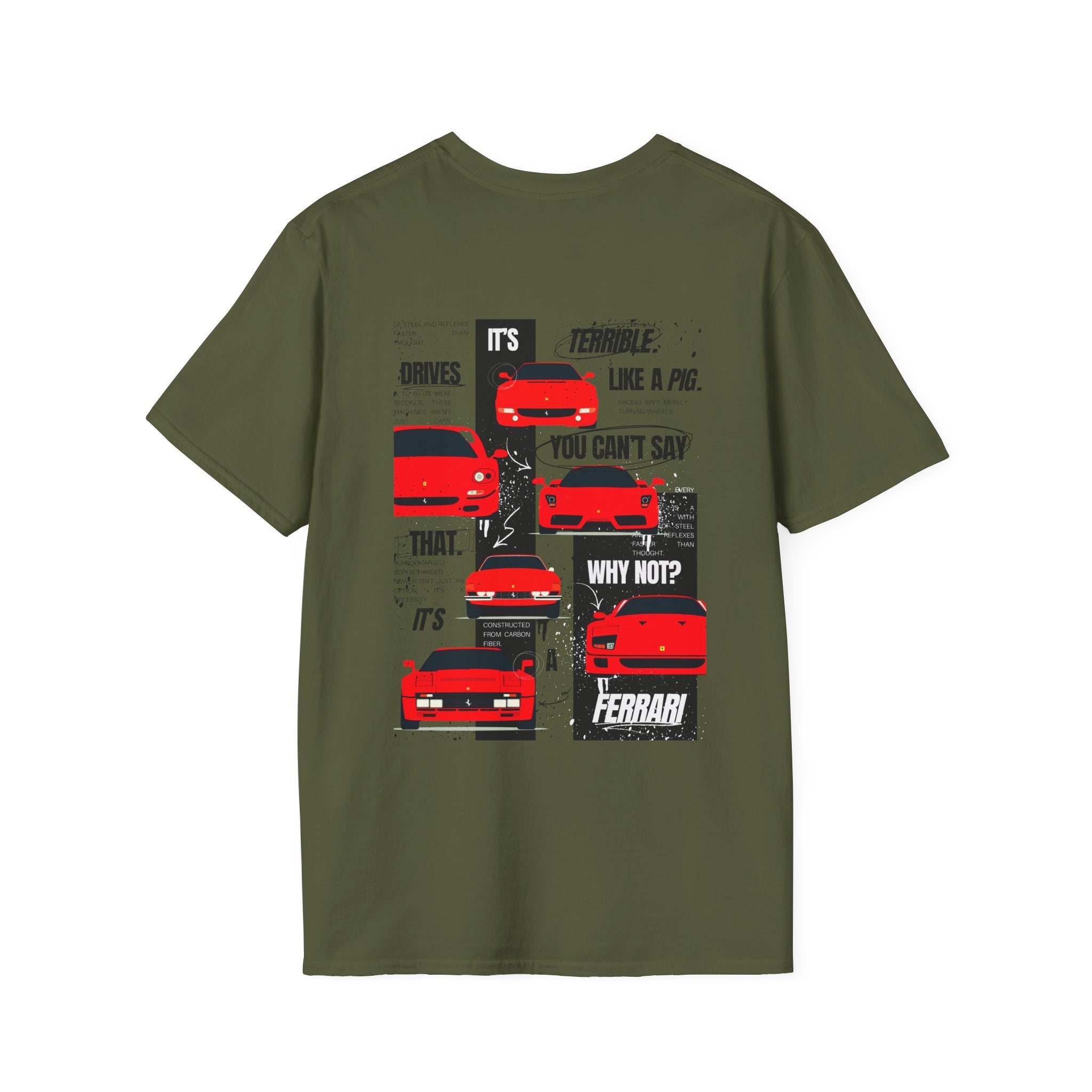 DRIVES LIKE A PIG RACING TEE