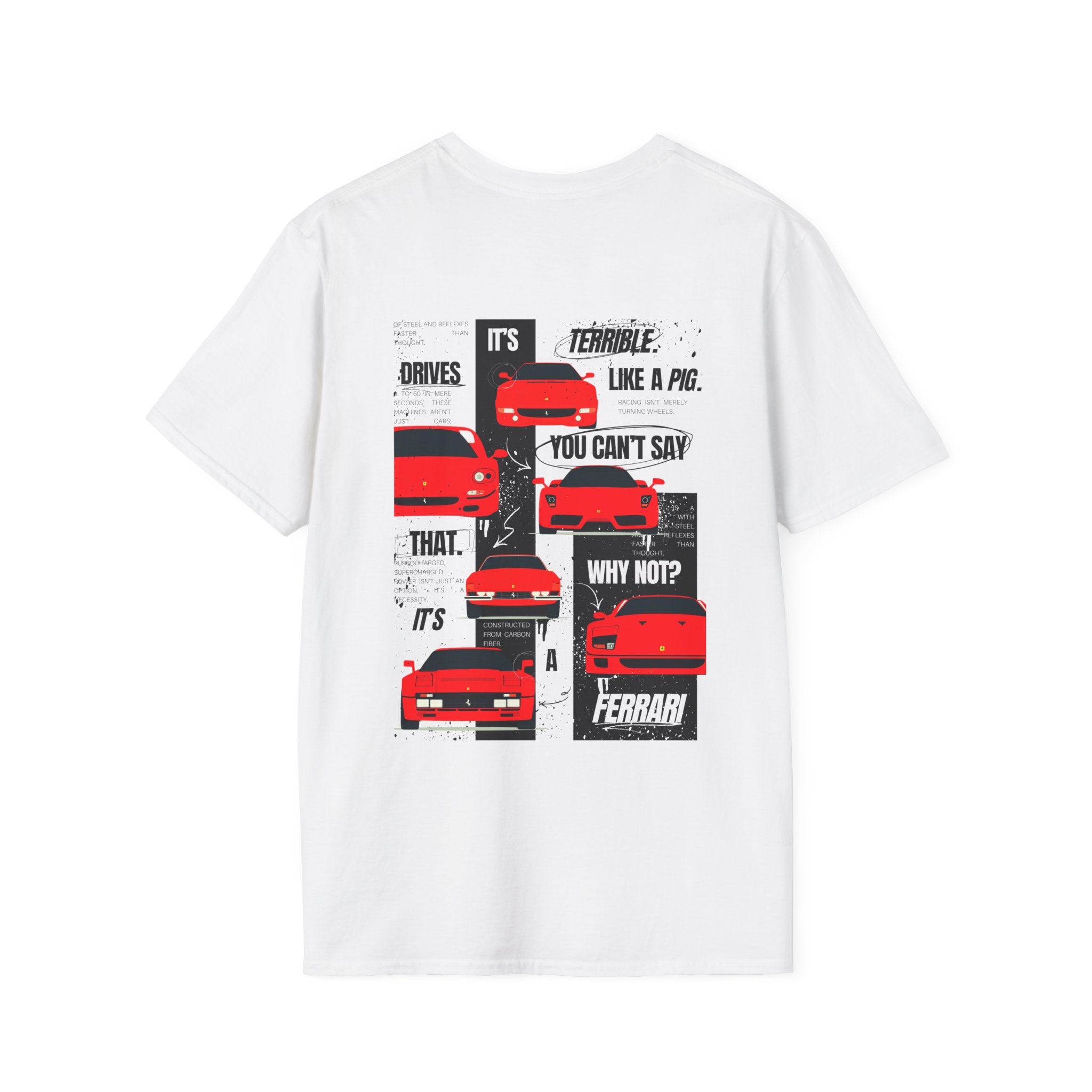 DRIVES LIKE A PIG RACING TEE