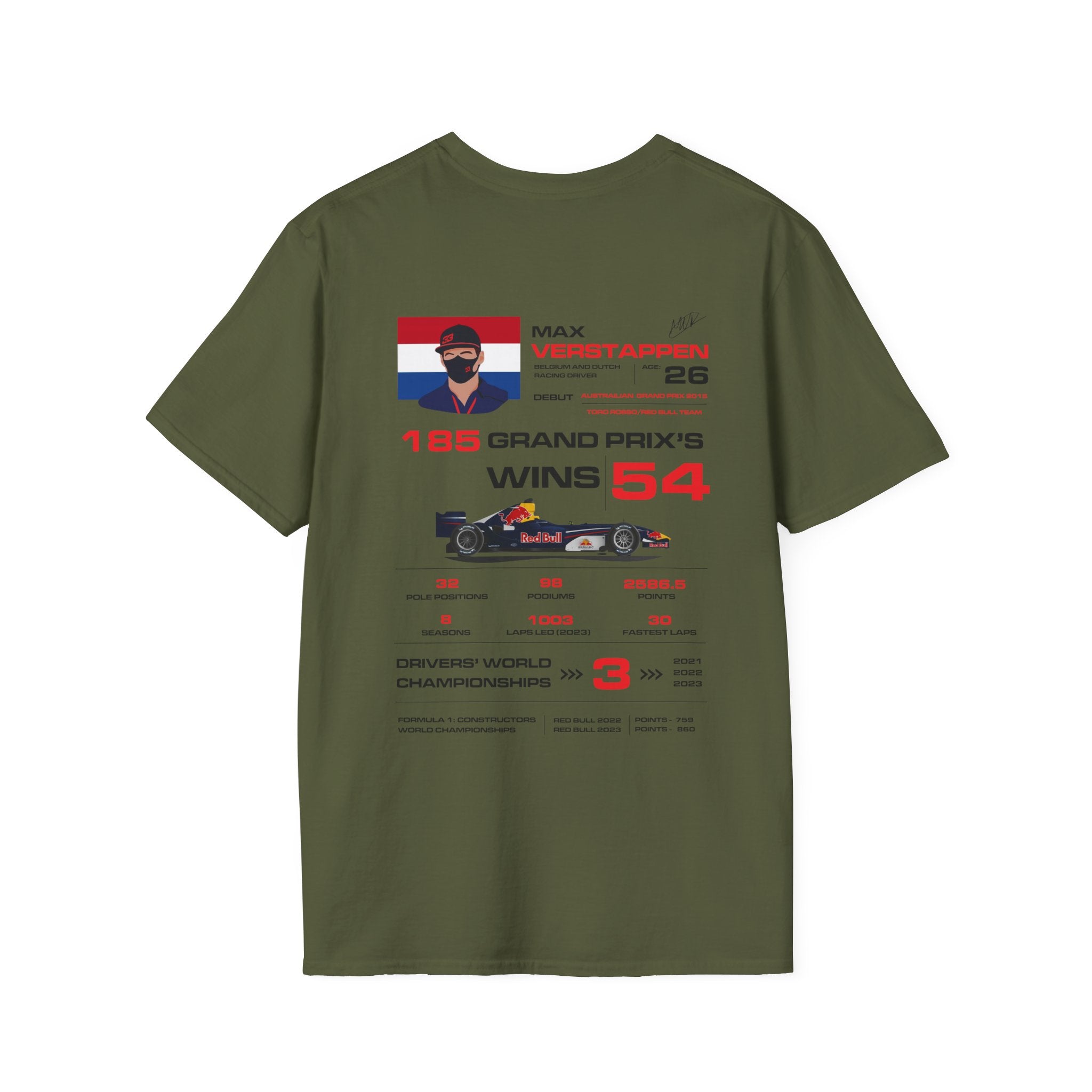 MAX VERSTAPPEN FORMULA ONE TEE