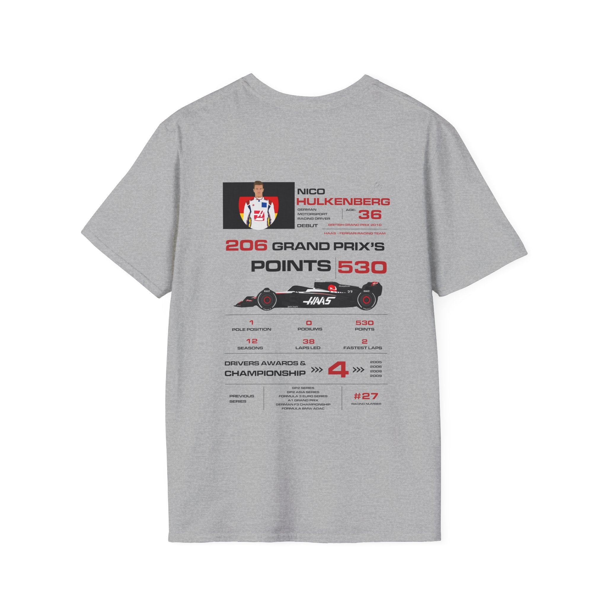 NICO HULKENBERG FORMULA ONE TEE
