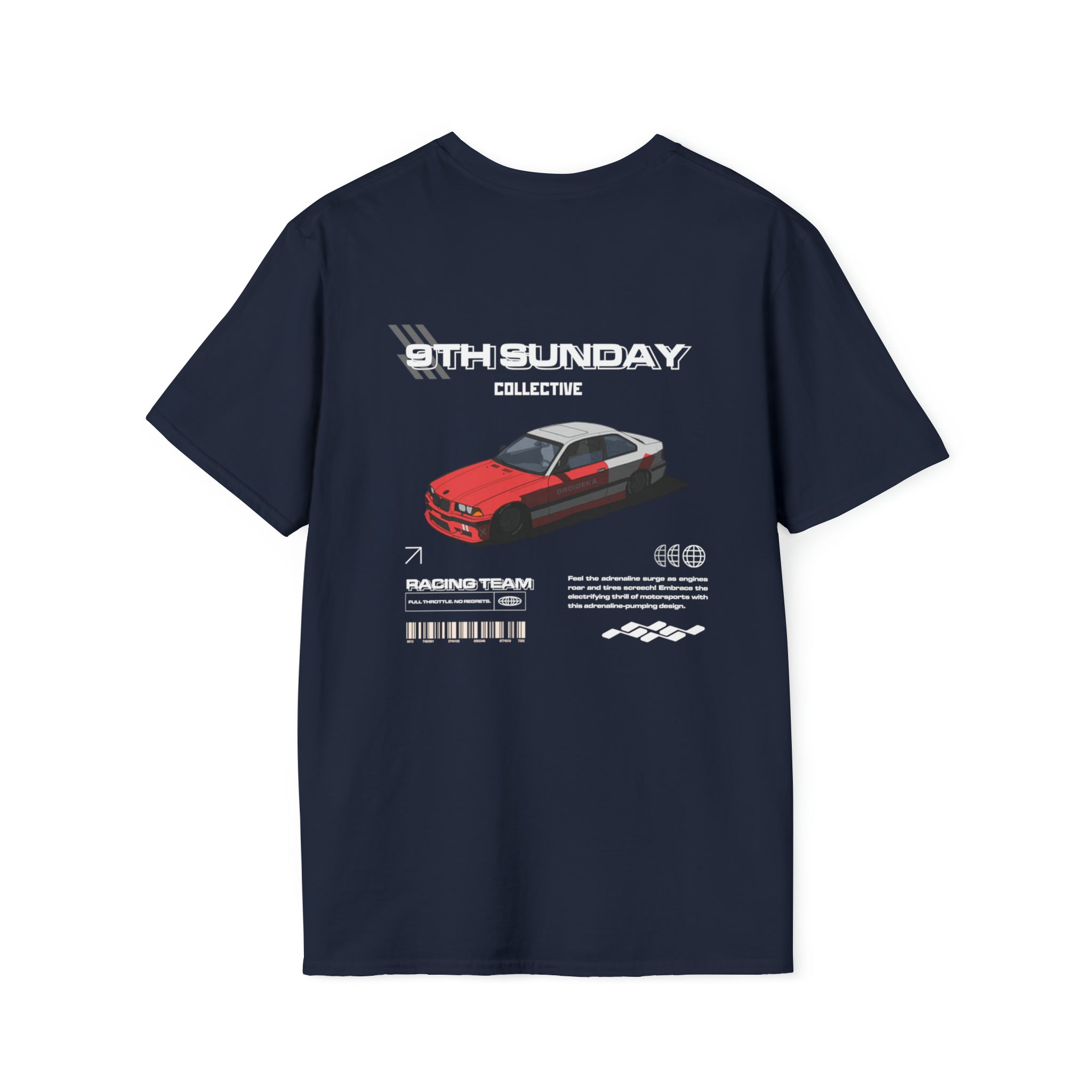 9TH SUNDAY RED CAR TEE