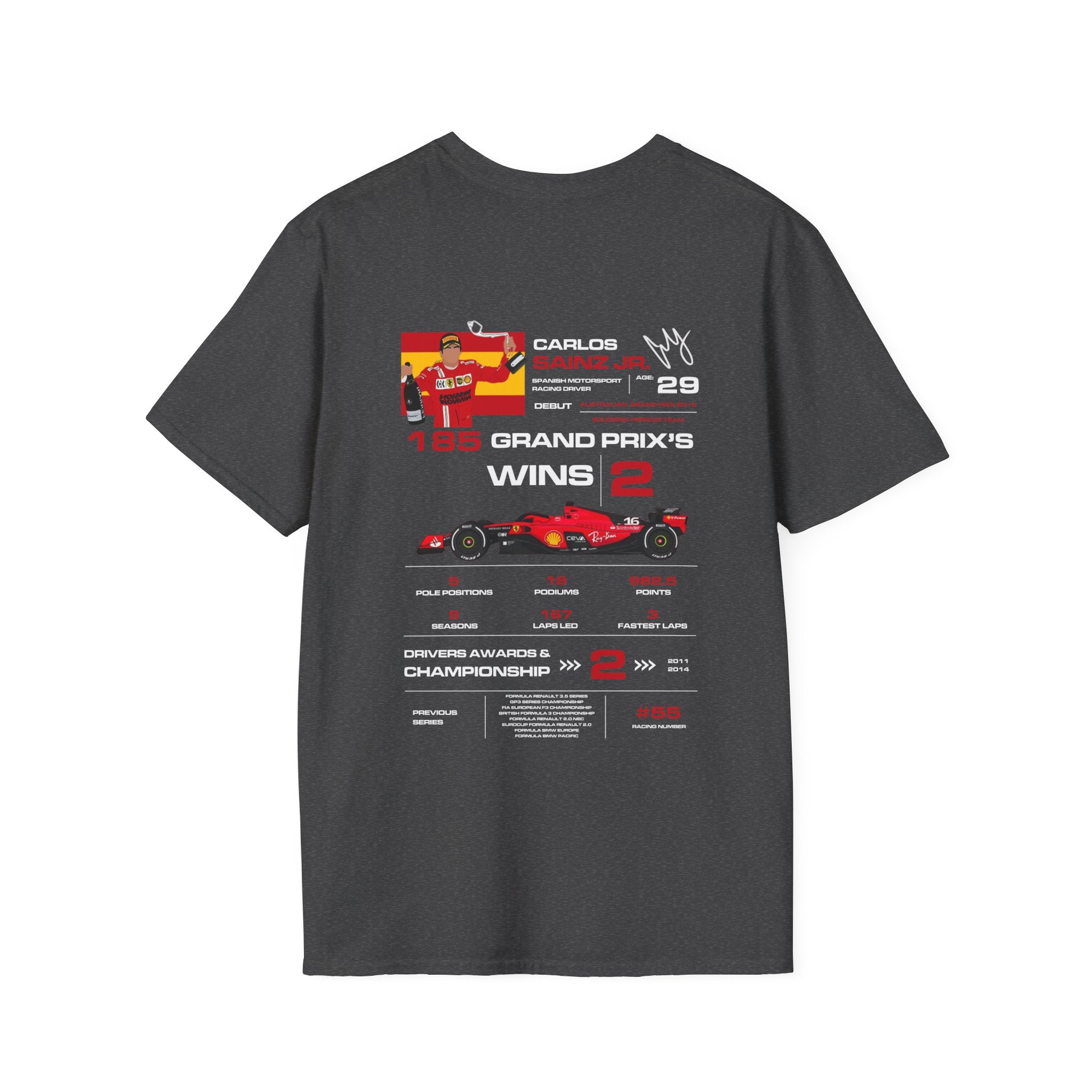 CARLOS SAINZ FORMULA ONE TEE