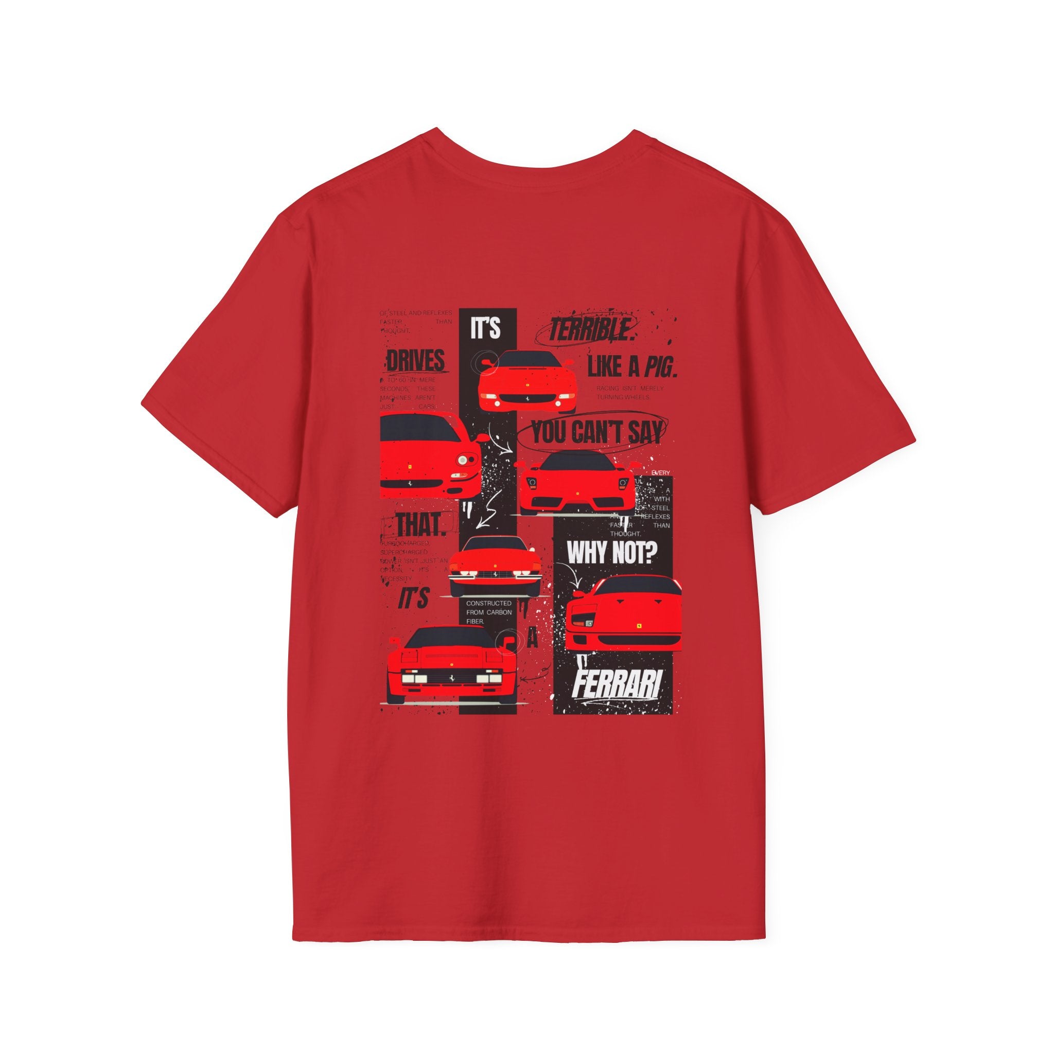 DRIVES LIKE A PIG RACING TEE