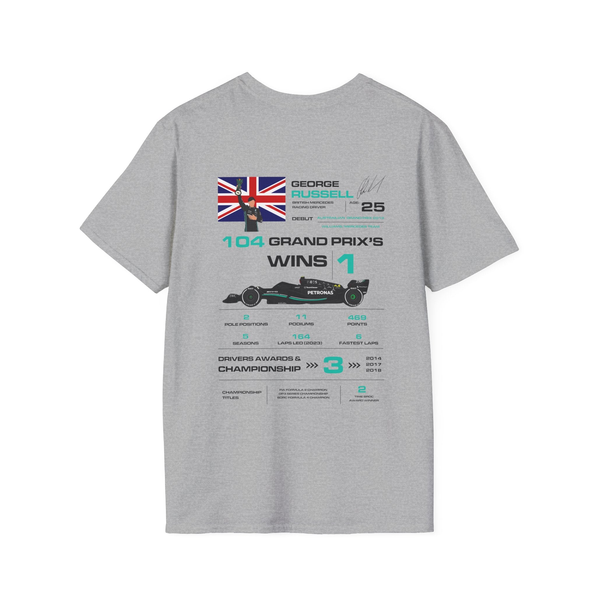 GEORGE RUSSELL FORMULA ONE TEE