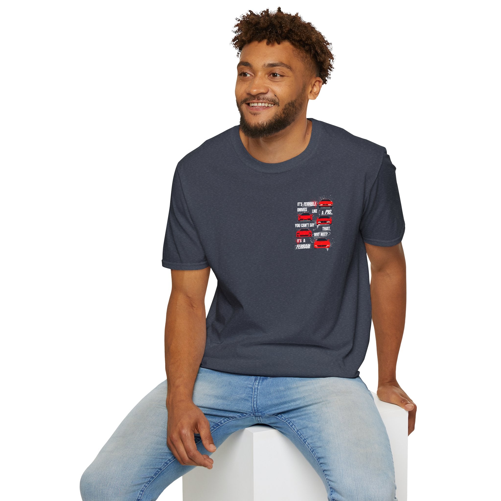 DRIVES LIKE A PIG RACING TEE