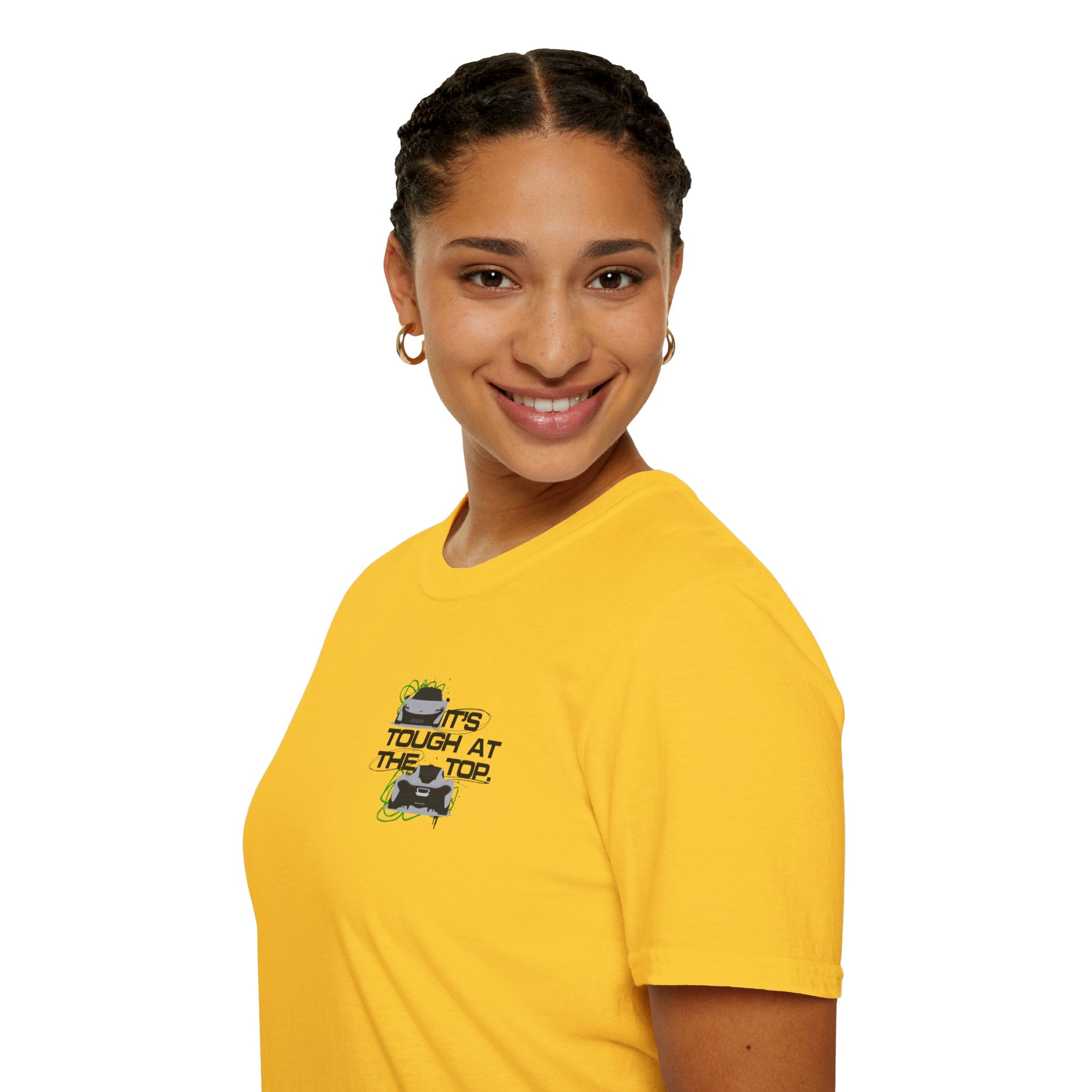 ITS TOUGH AT THE TOP RACING TEE