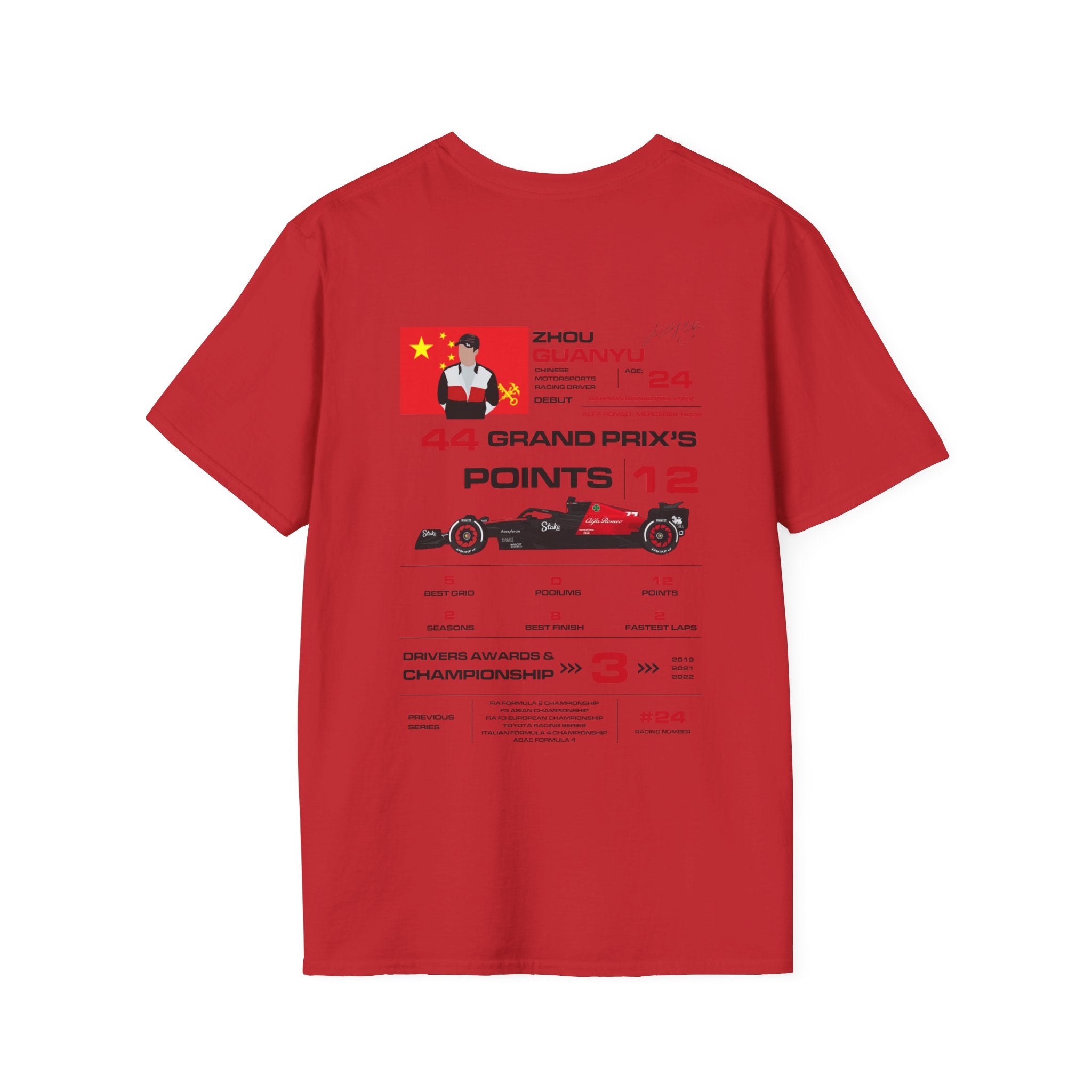ZHOU GUANYU FORMULA ONE TEE