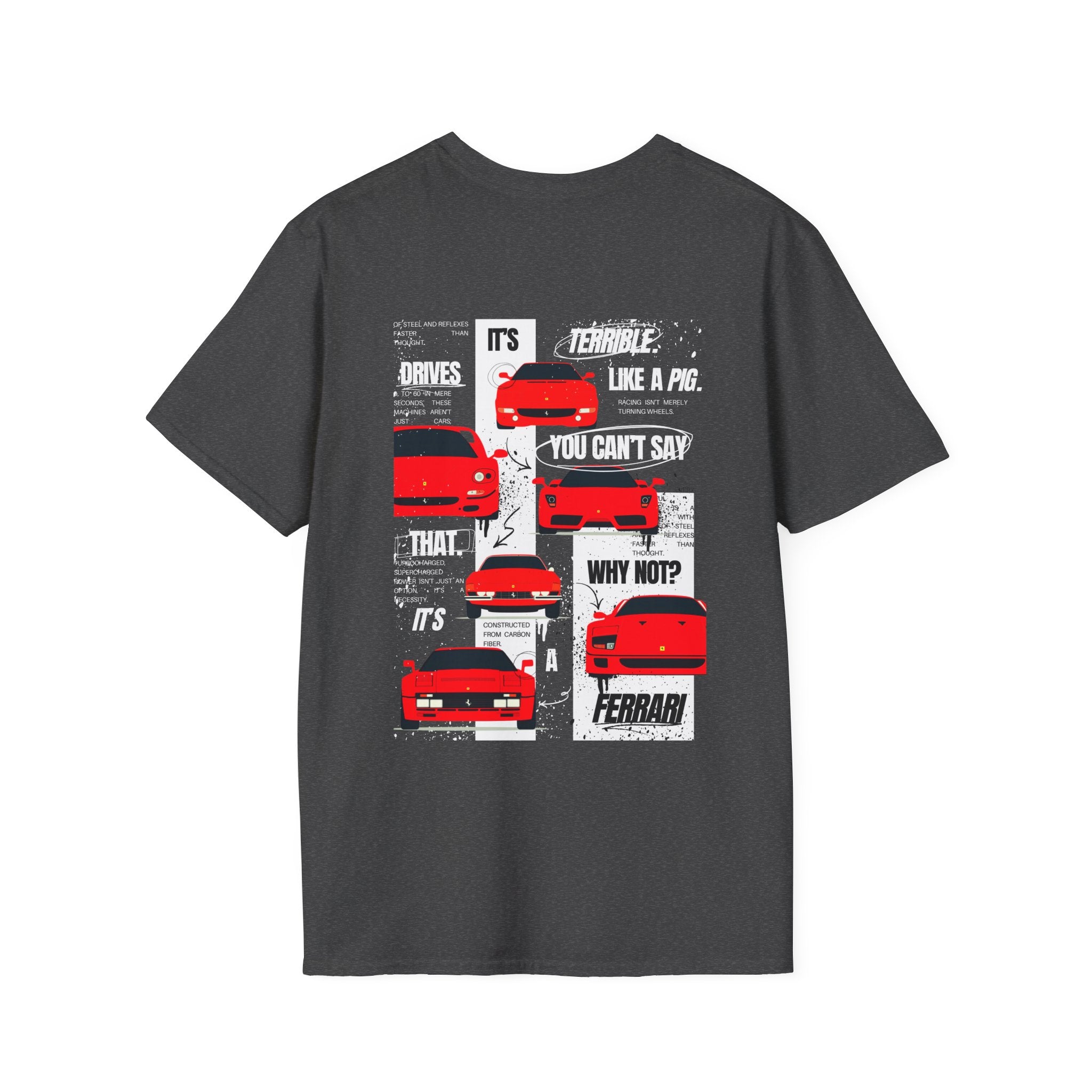 DRIVES LIKE A PIG RACING TEE