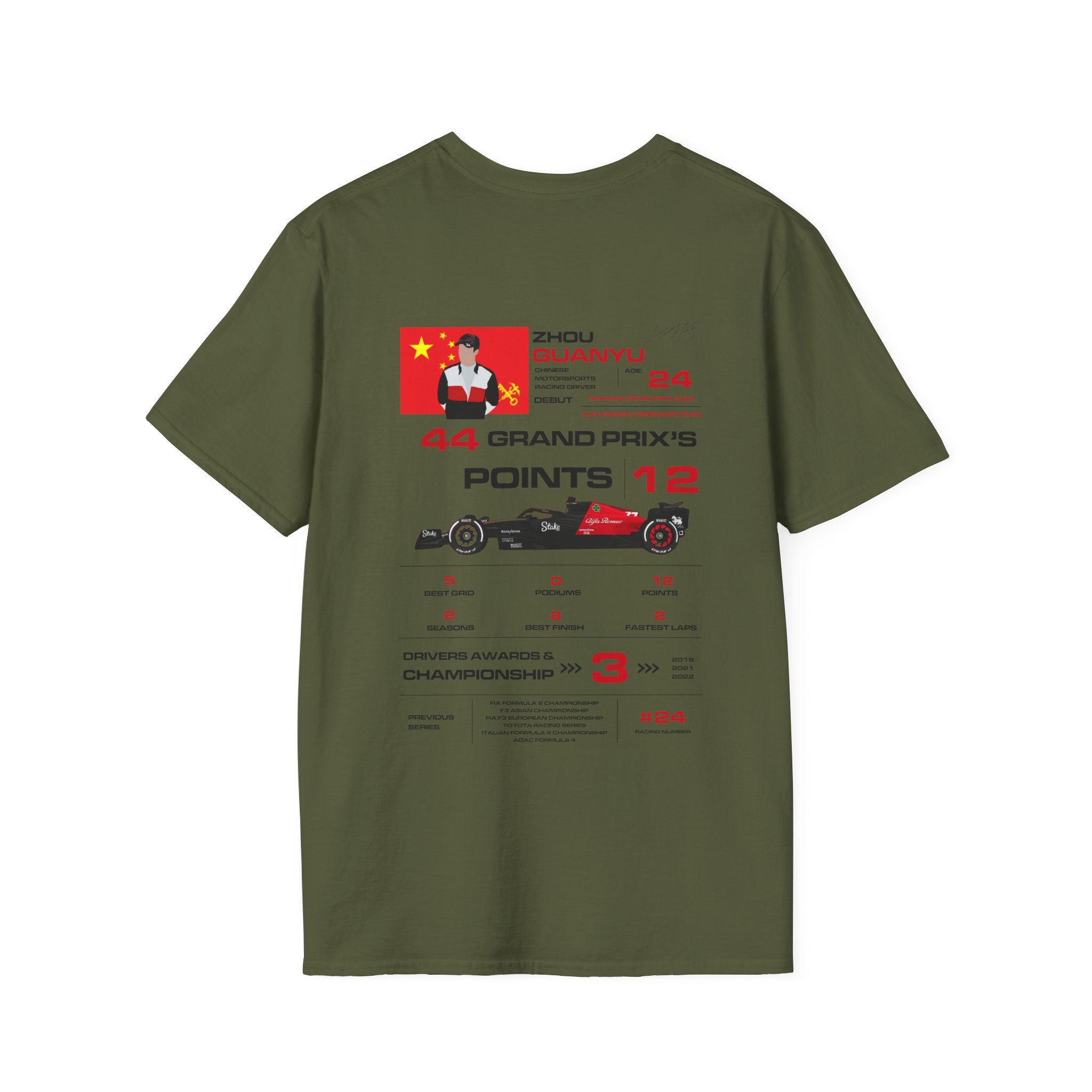ZHOU GUANYU FORMULA ONE TEE
