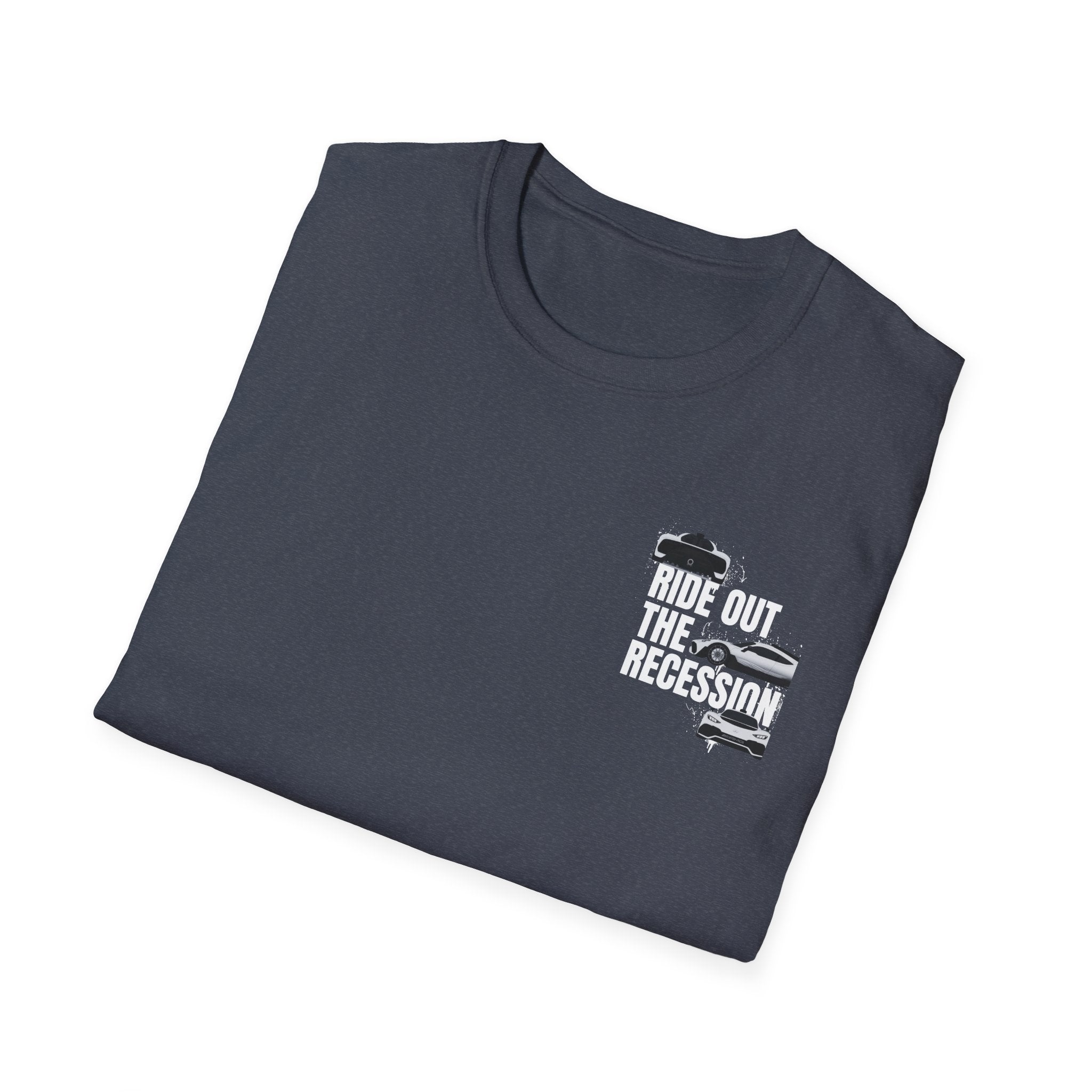 RIDE OUT THE RECESSION RACING TEE