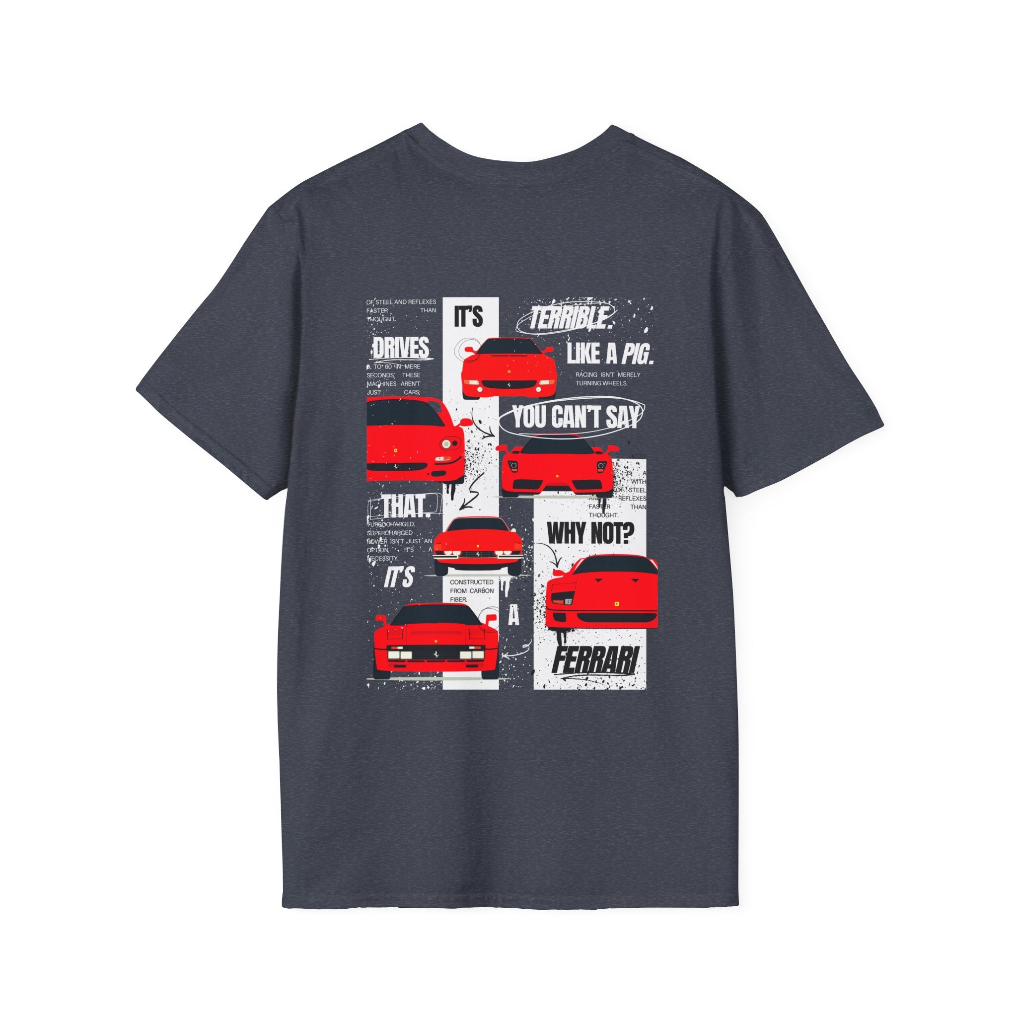 DRIVES LIKE A PIG RACING TEE