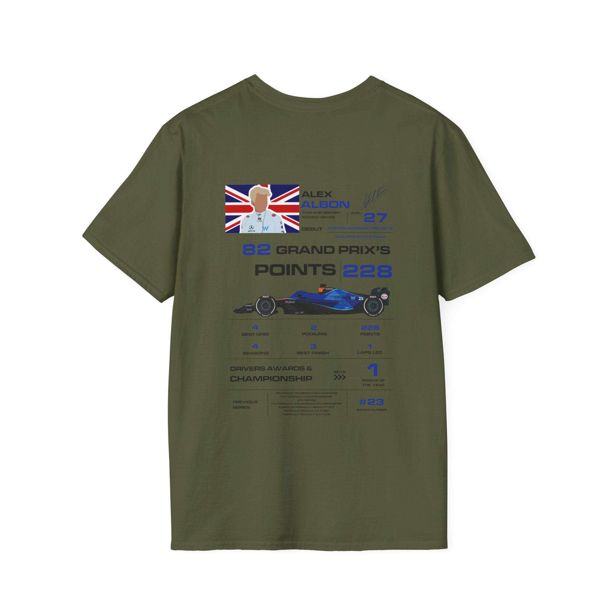 ALEX ALBON FORMULA ONE TEE