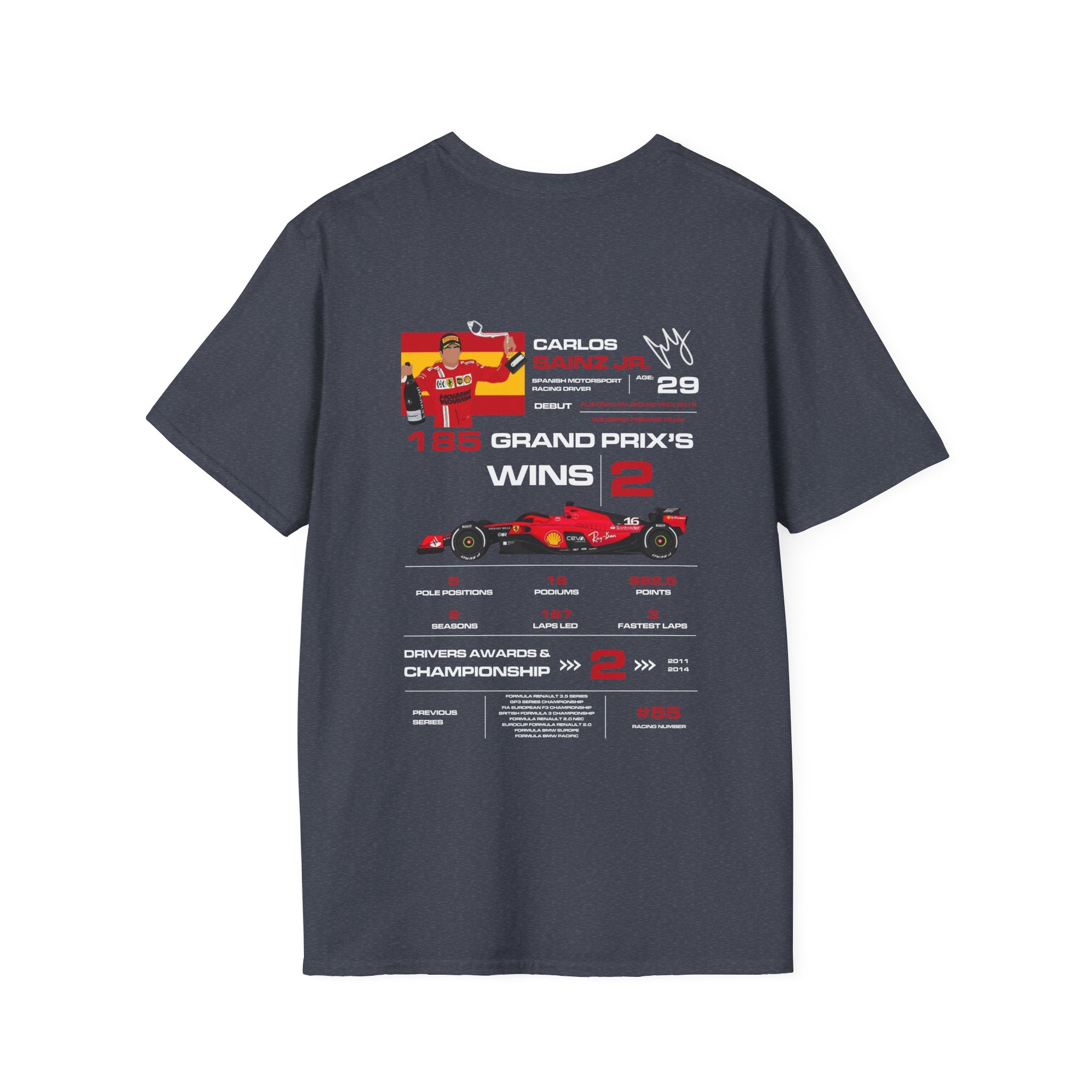 CARLOS SAINZ FORMULA ONE TEE