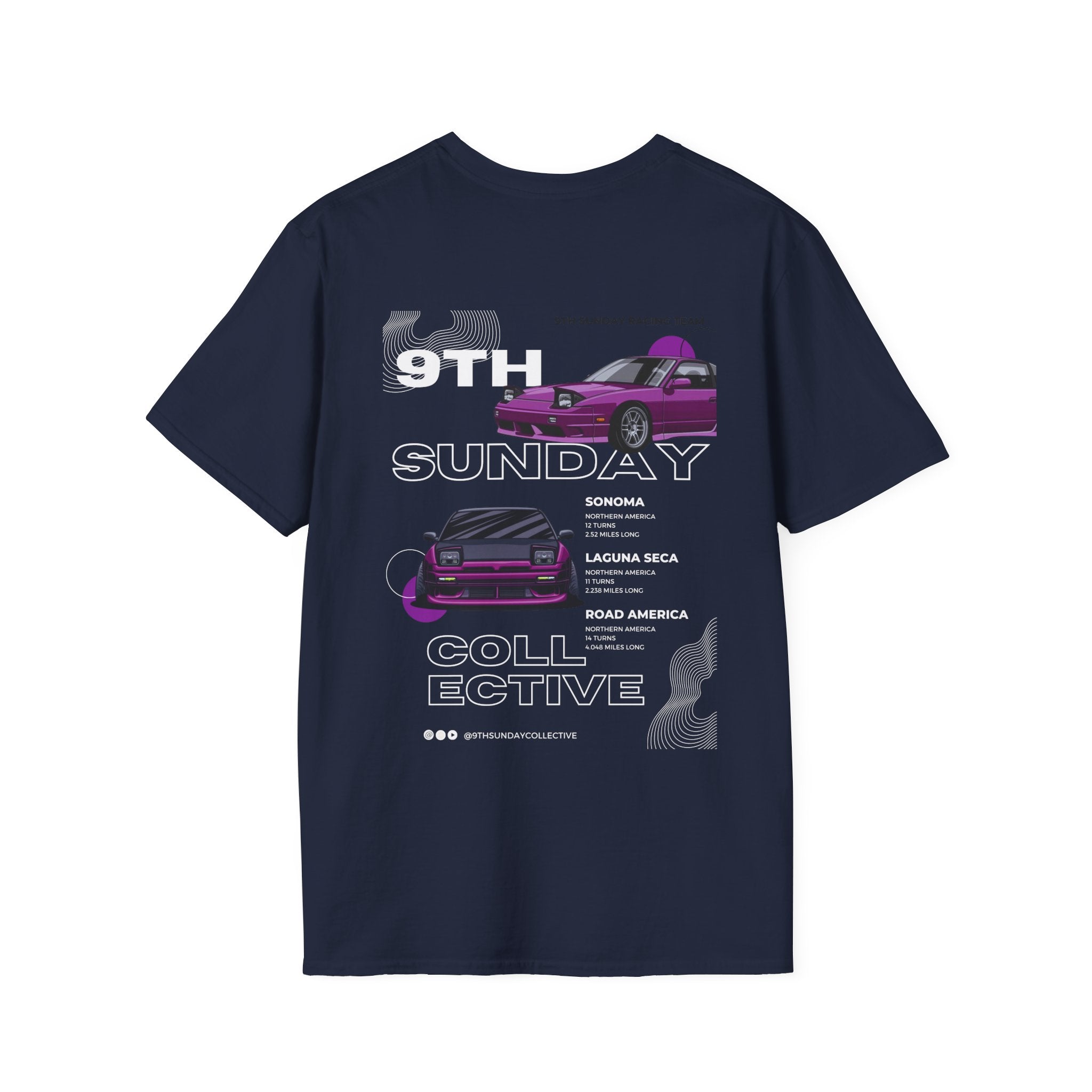 9TH SUNDAY PURPLE RACING TEE