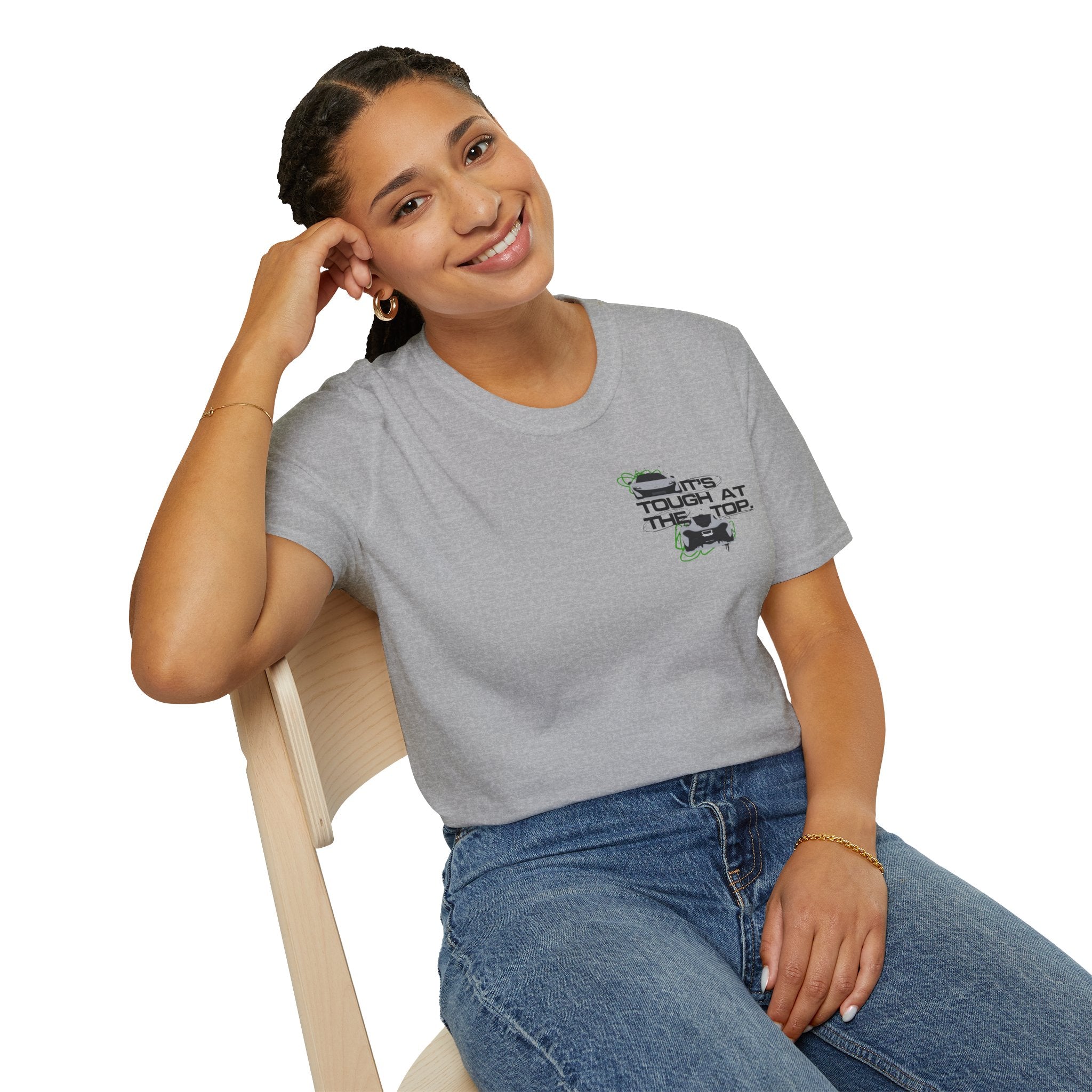 ITS TOUGH AT THE TOP RACING TEE