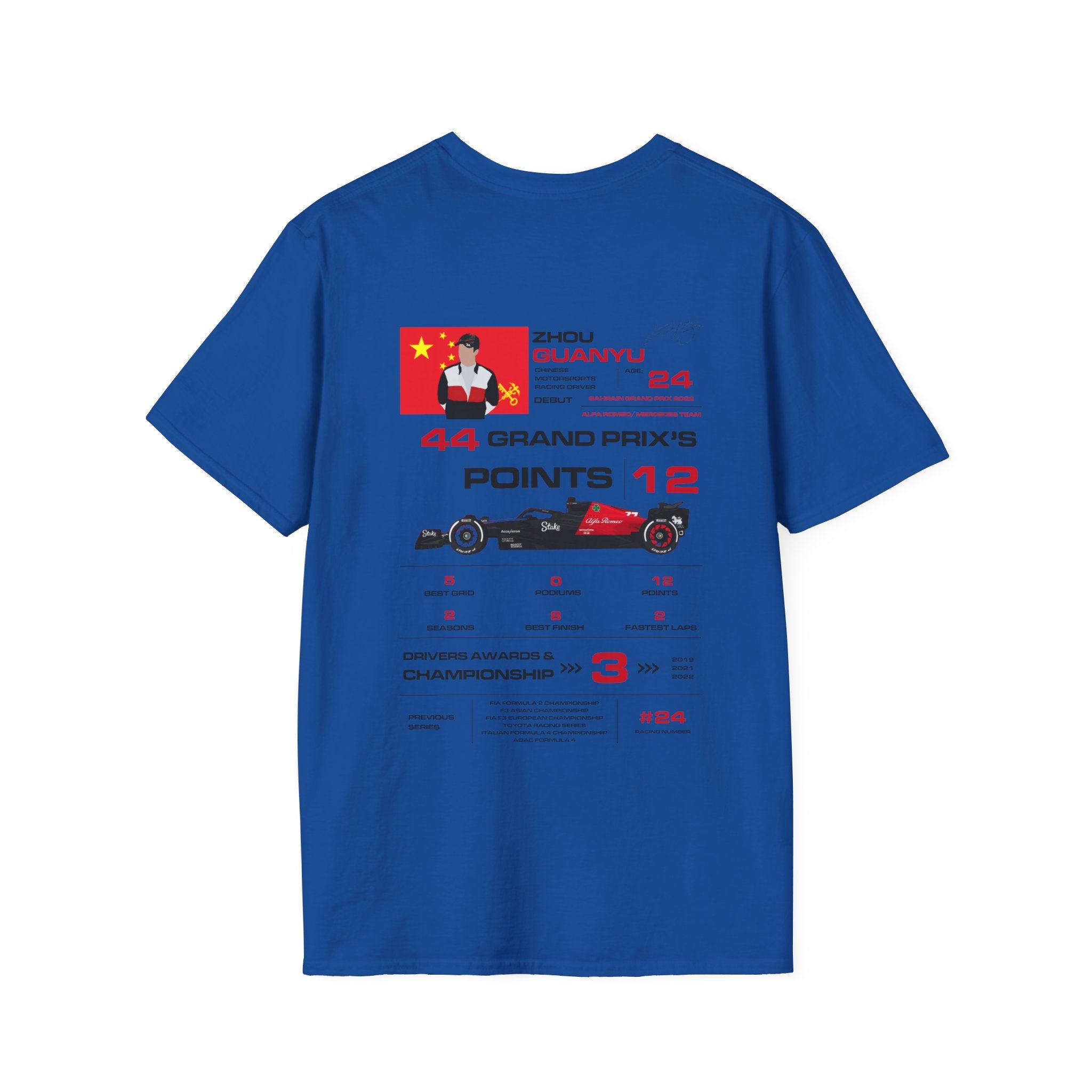 ZHOU GUANYU FORMULA ONE TEE