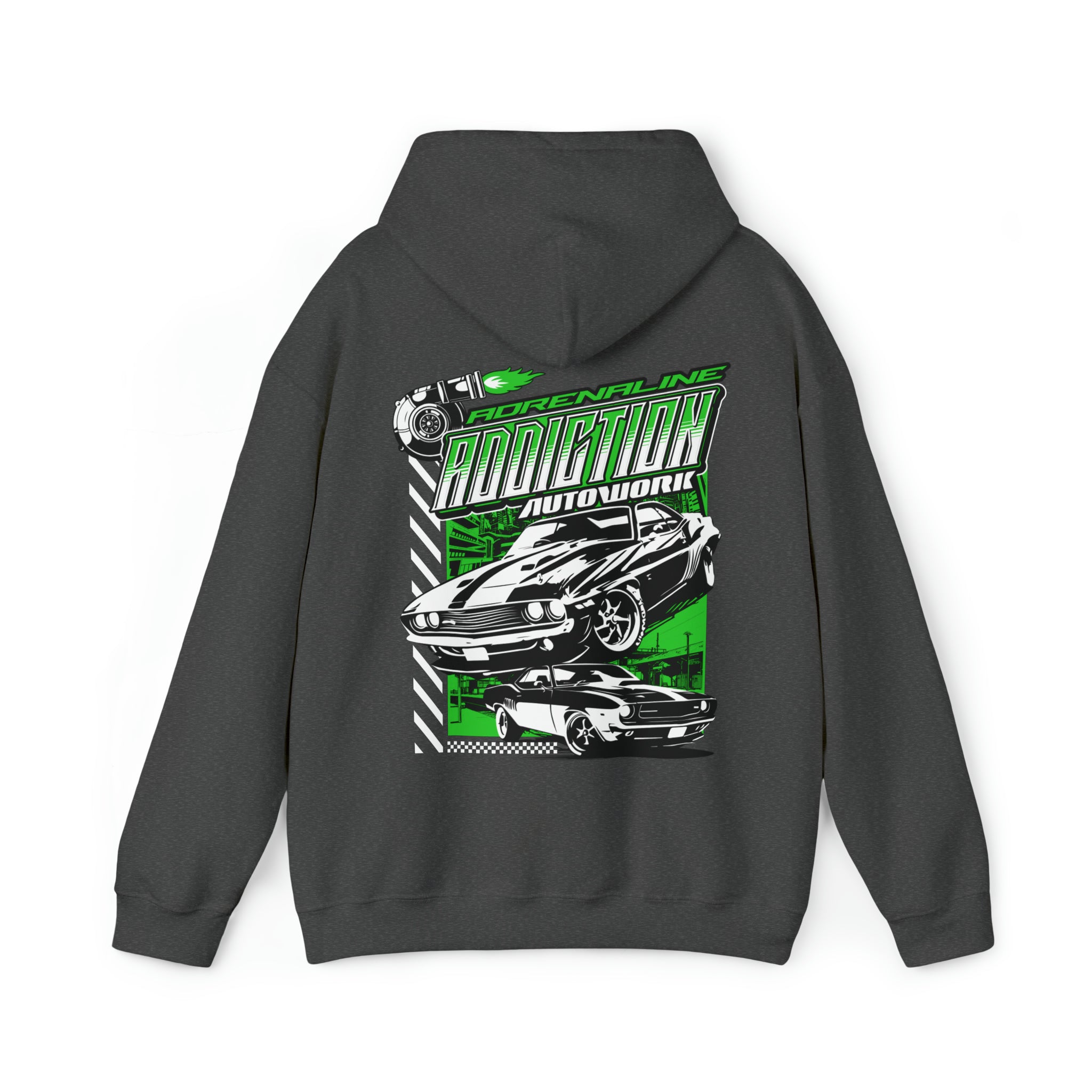 ADRENALINE ADDICTION AUTOWORK HOODIE