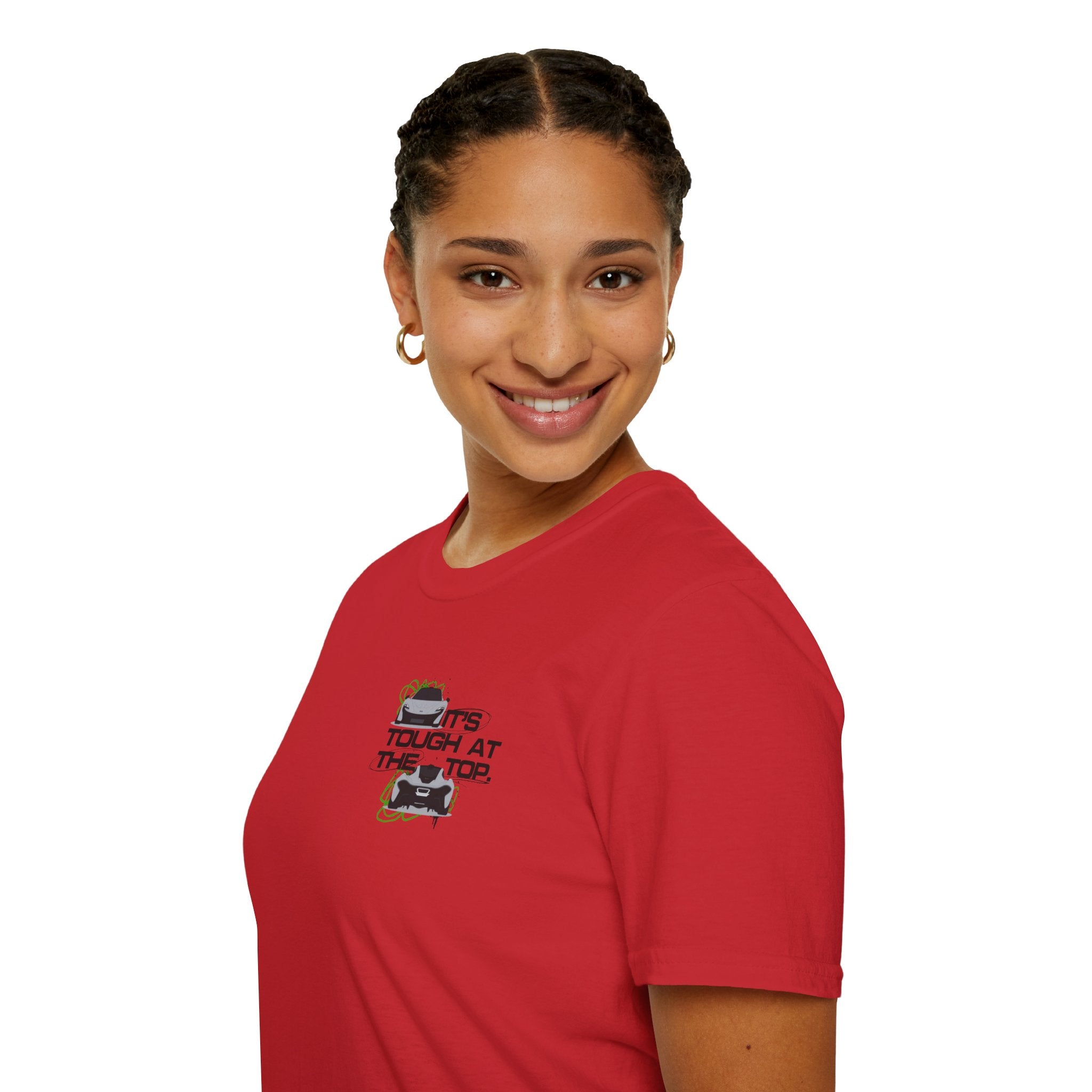 ITS TOUGH AT THE TOP RACING TEE